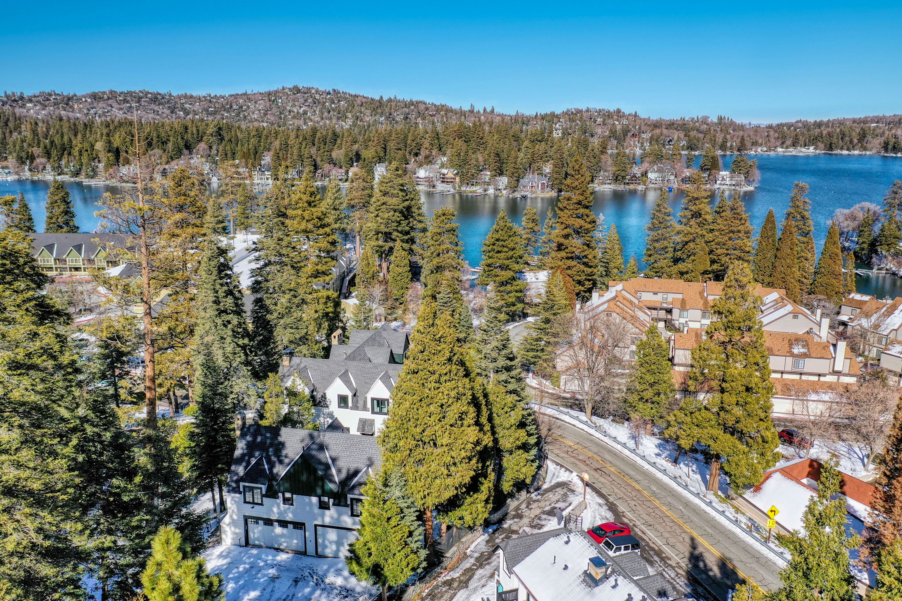 Lake Arrowhead Vacation Rental | 2BR | 2BA | Steps Required | 1,000 Sq Ft