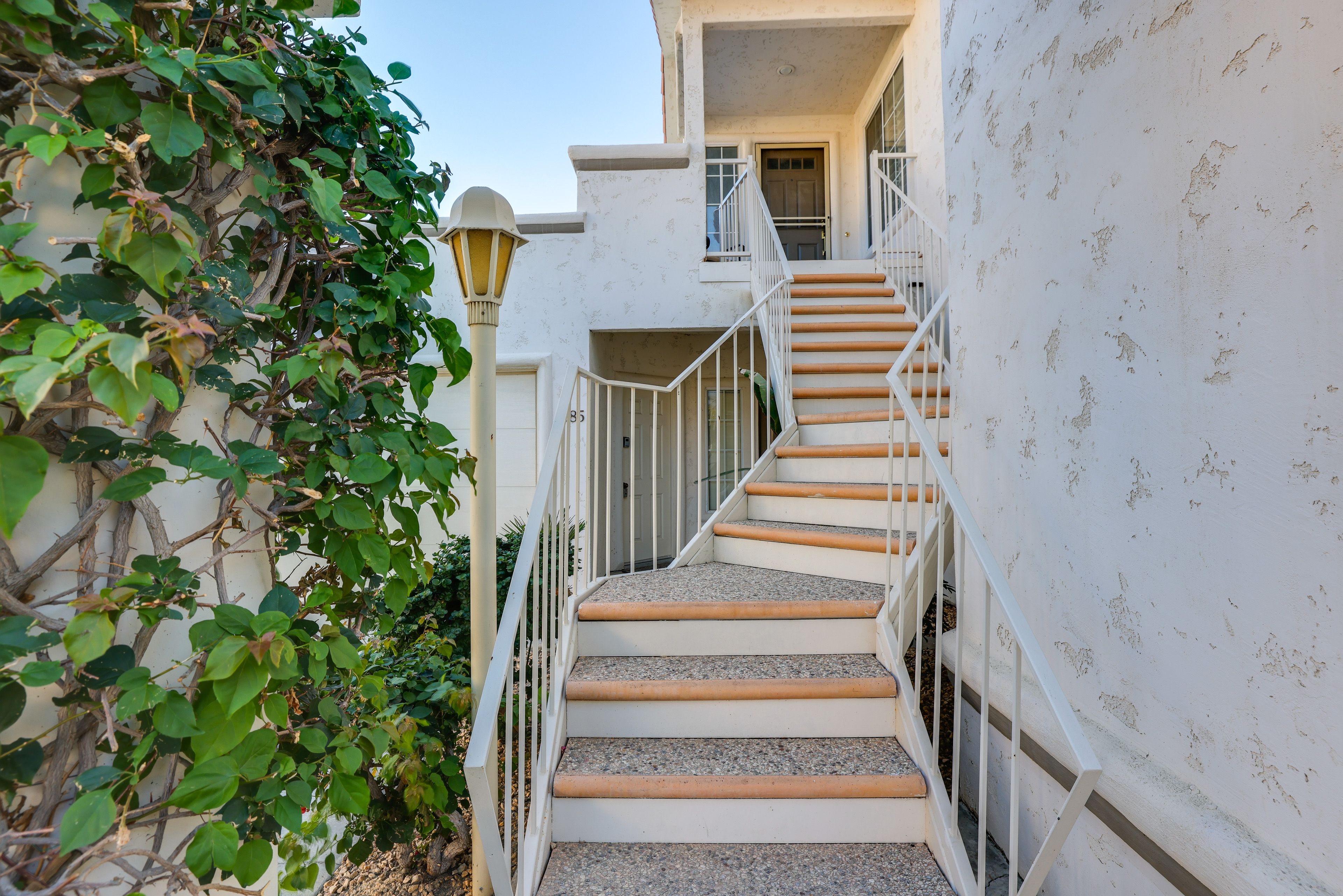 Exterior Staircase to Enter