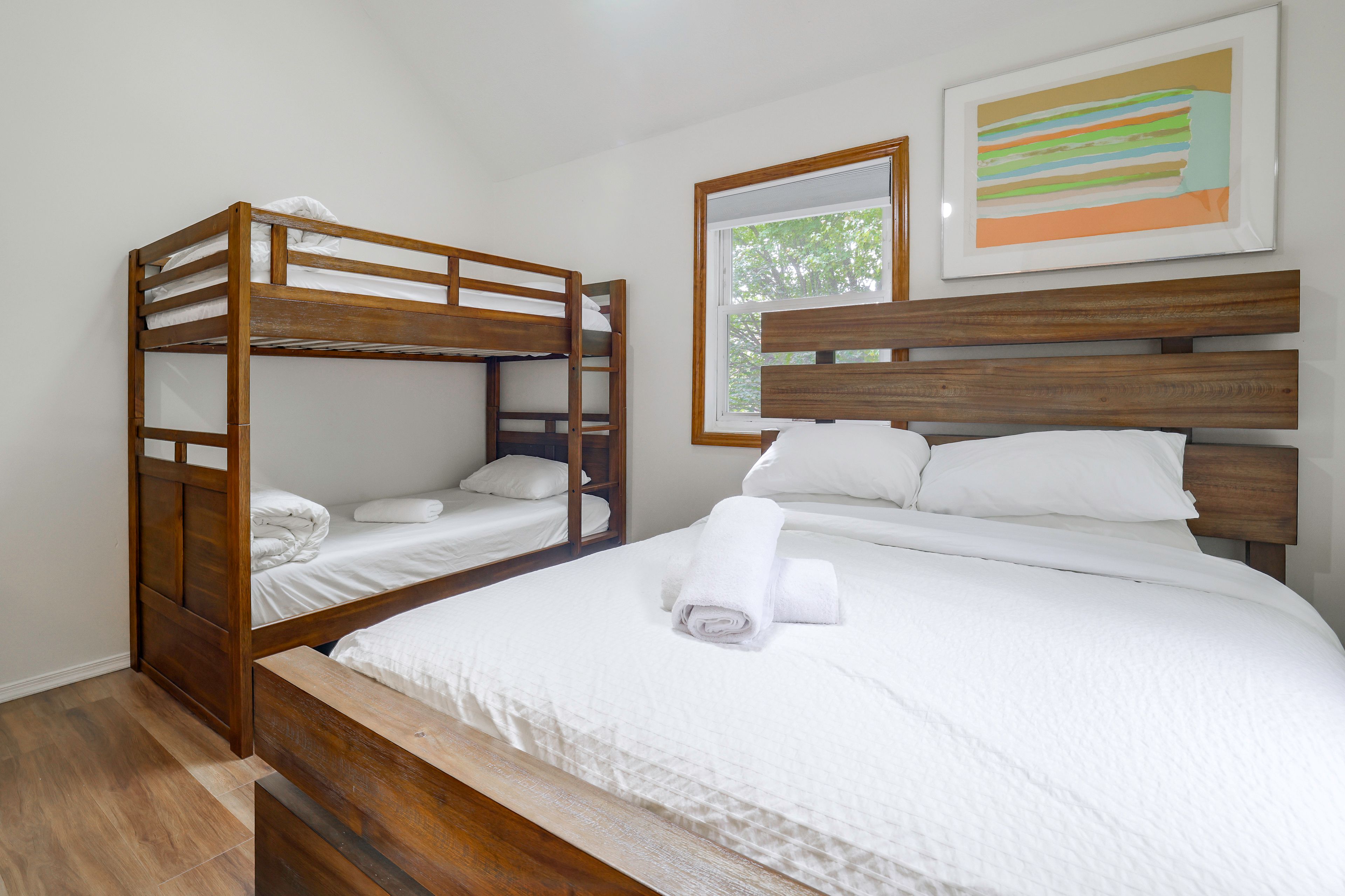 Bedroom 3 | Queen Bed | Twin Bunk Bed | 2nd Floor