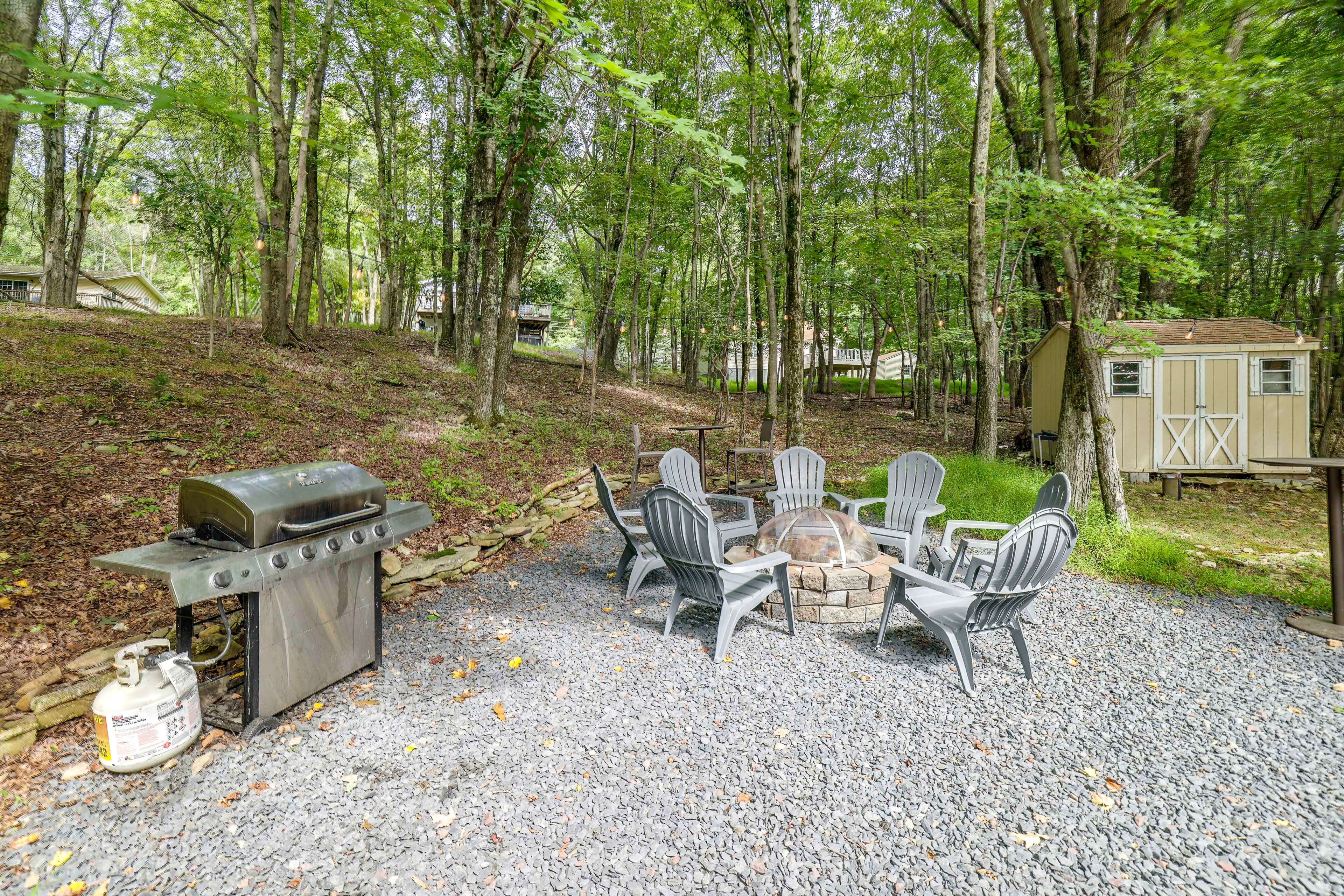 Fire Pit & Grill