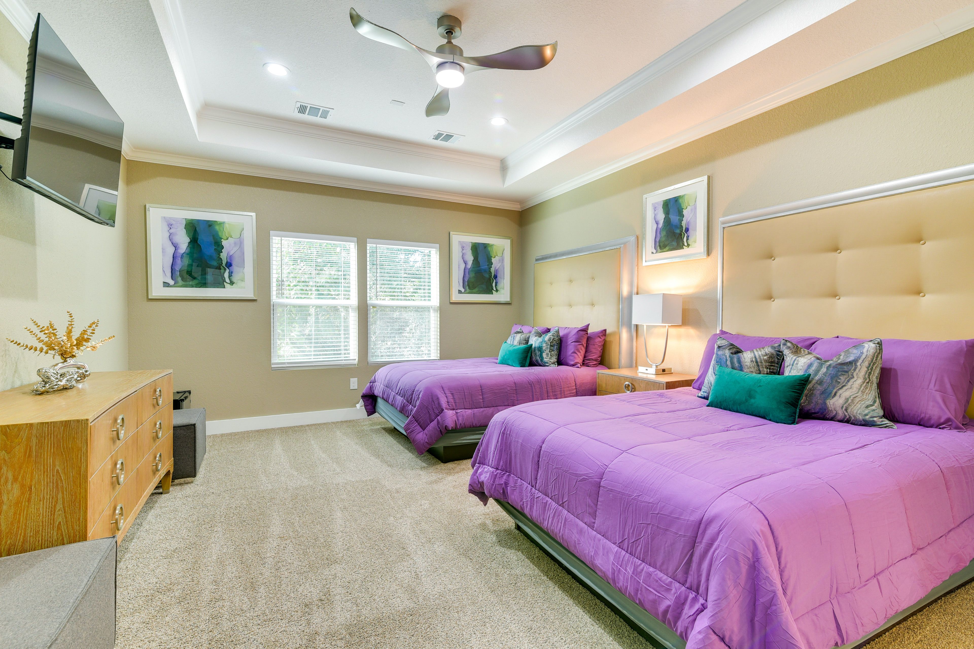 Bedroom 4 | 2 Queen Beds | 2nd Floor