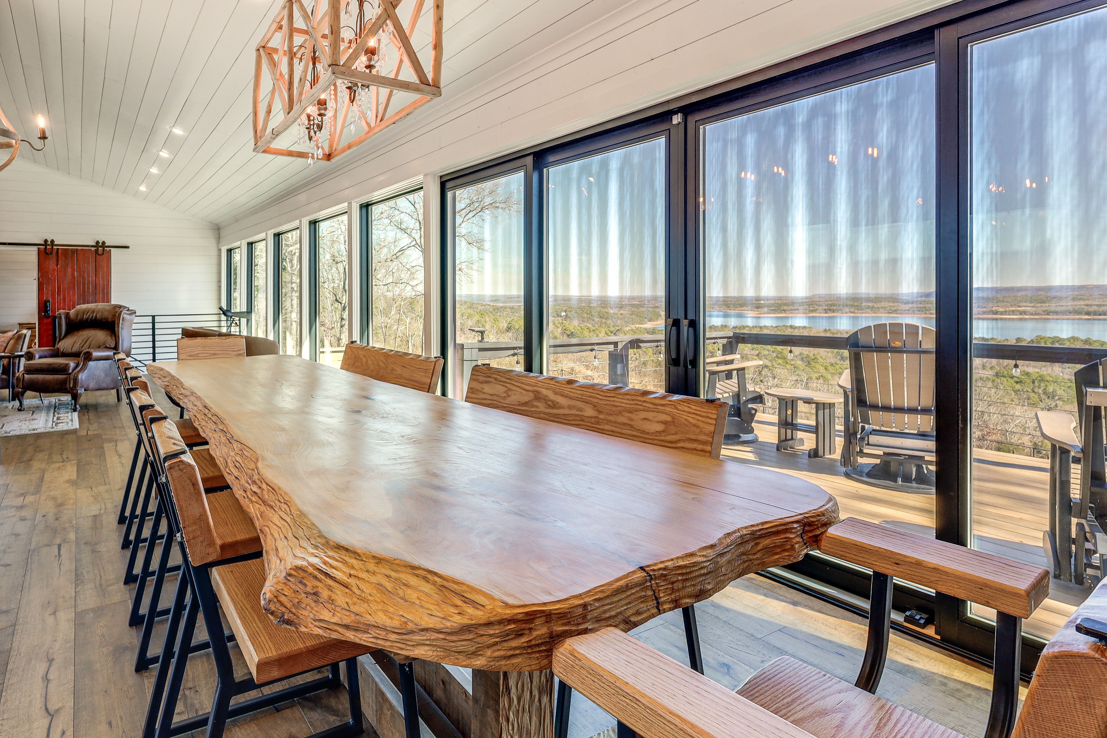 Dining Area | Lake Views Throughout