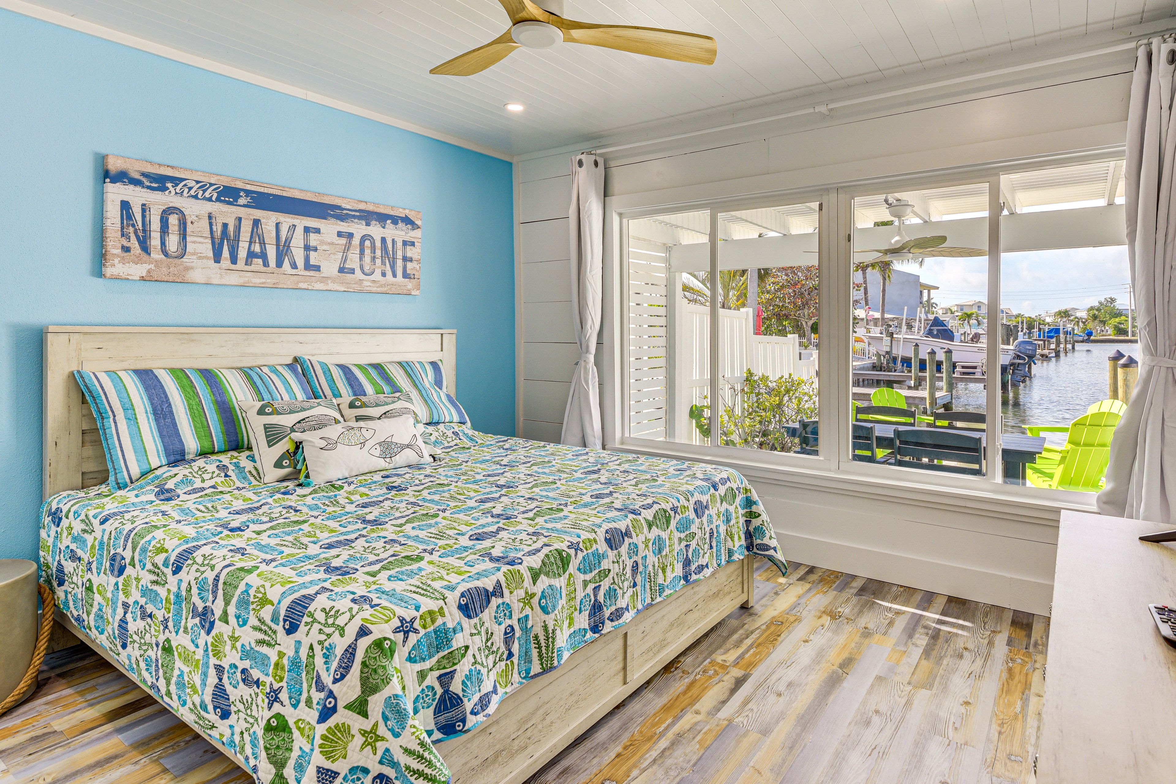 Bedroom 1 | King Bed | TV