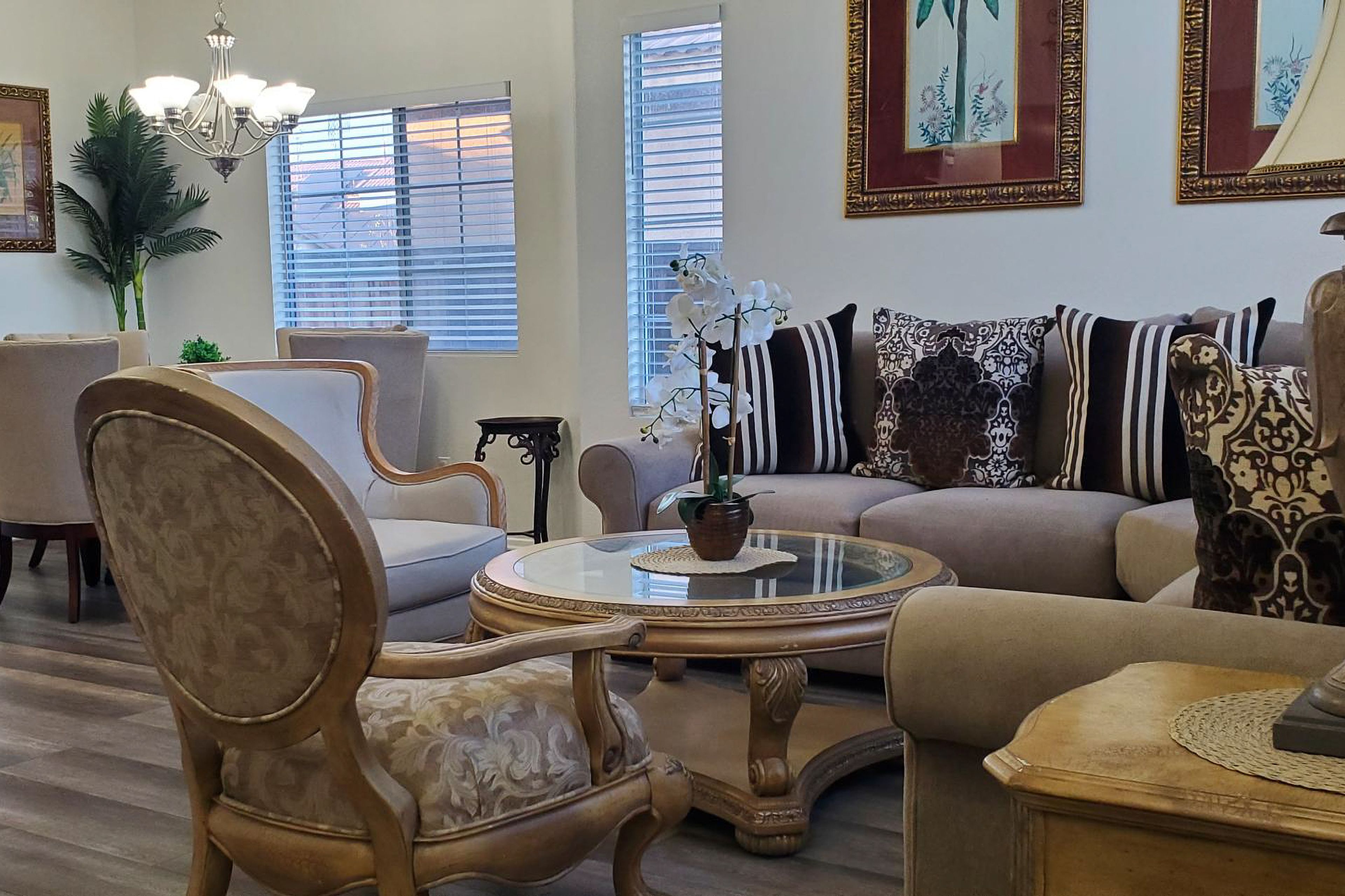 Living Room | Central A/C & Heat | Free WiFi