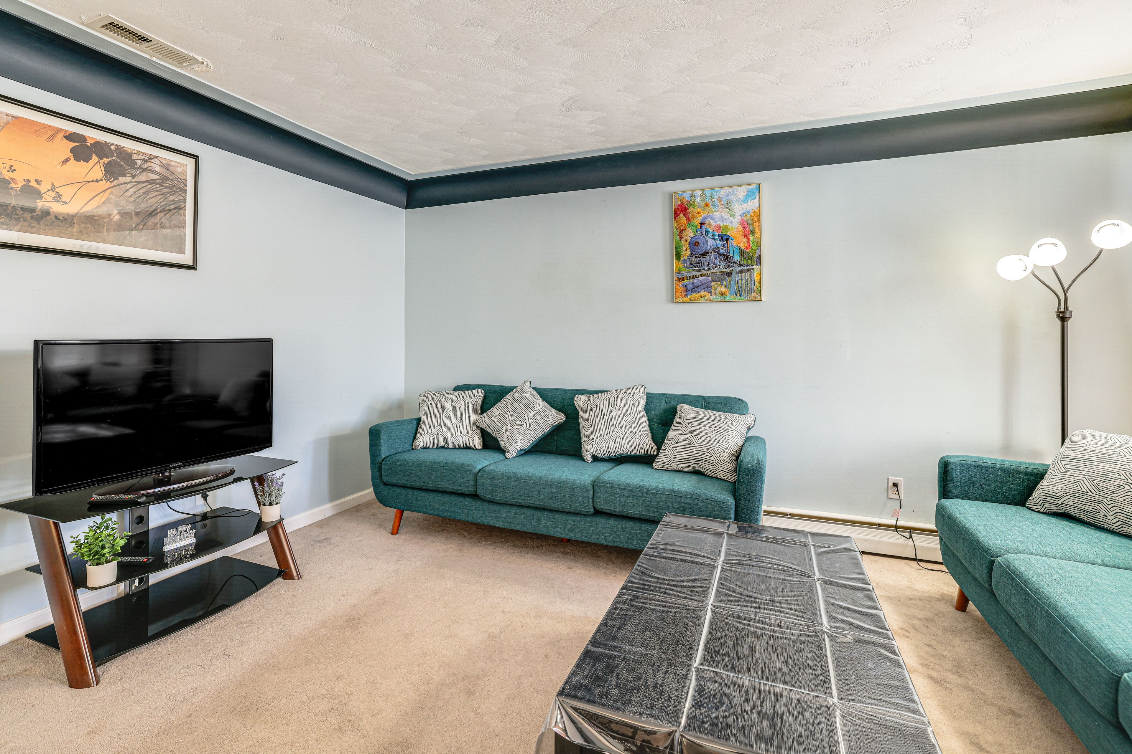 Living Room | 1st Floor | Central A/C & Heating