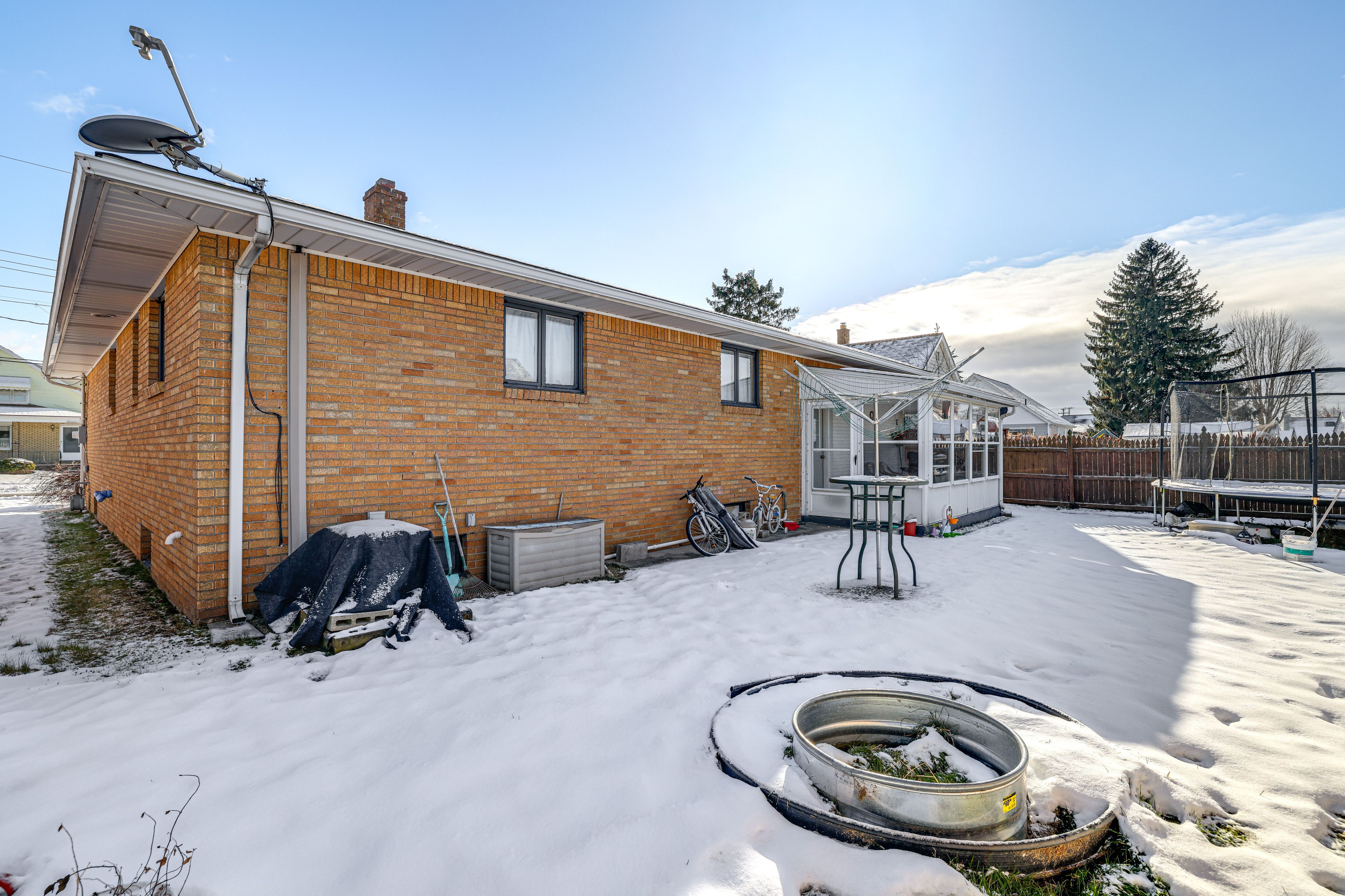 Private Backyard Area