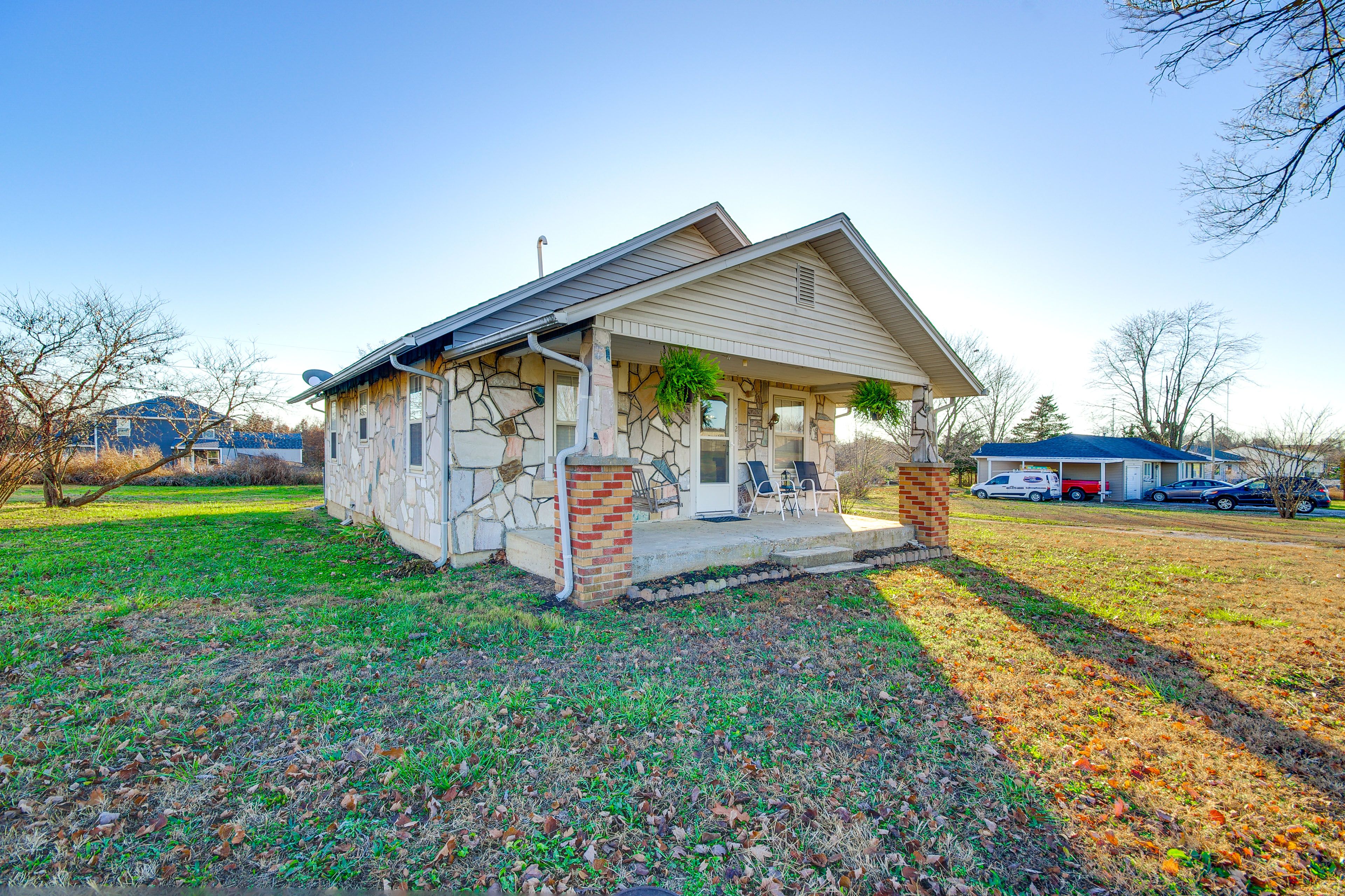 Stockton Vacation Rental | 2BR | 1BA | Steps Required | 900 Sq Ft