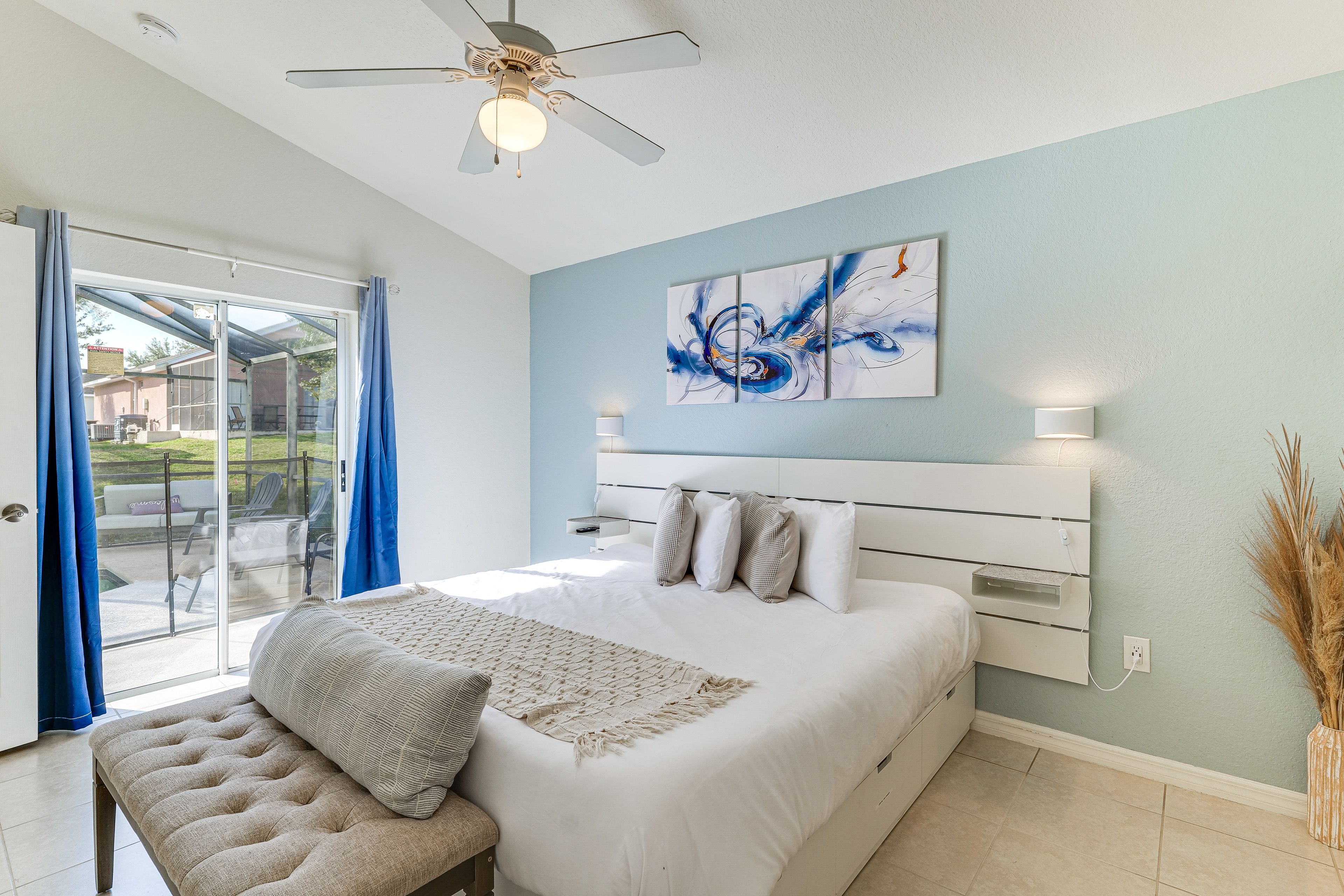 Bedroom 1 | King Bed | Linens Provided