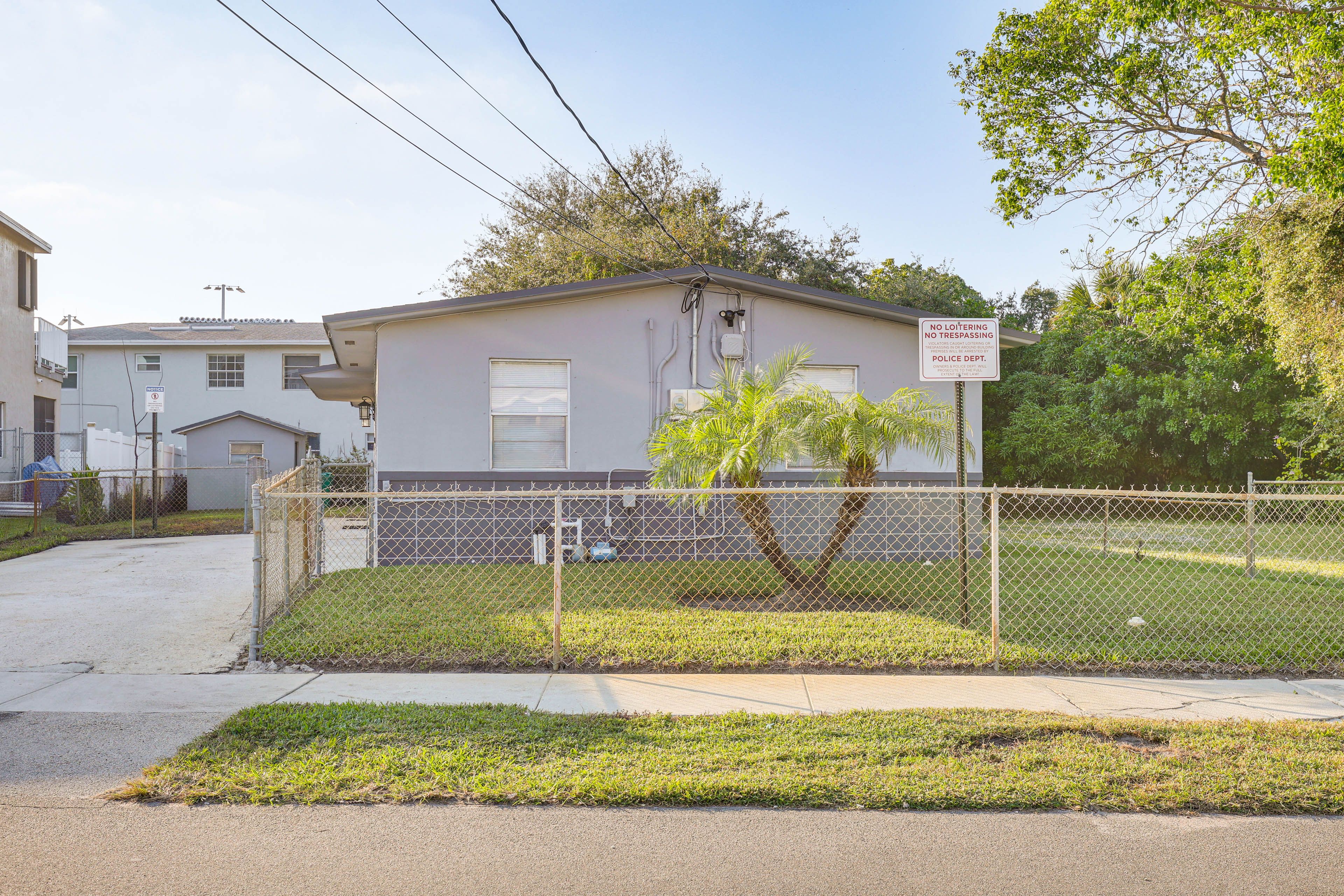 Property Exterior | Single-Story Duplex | Fenced-In Yard