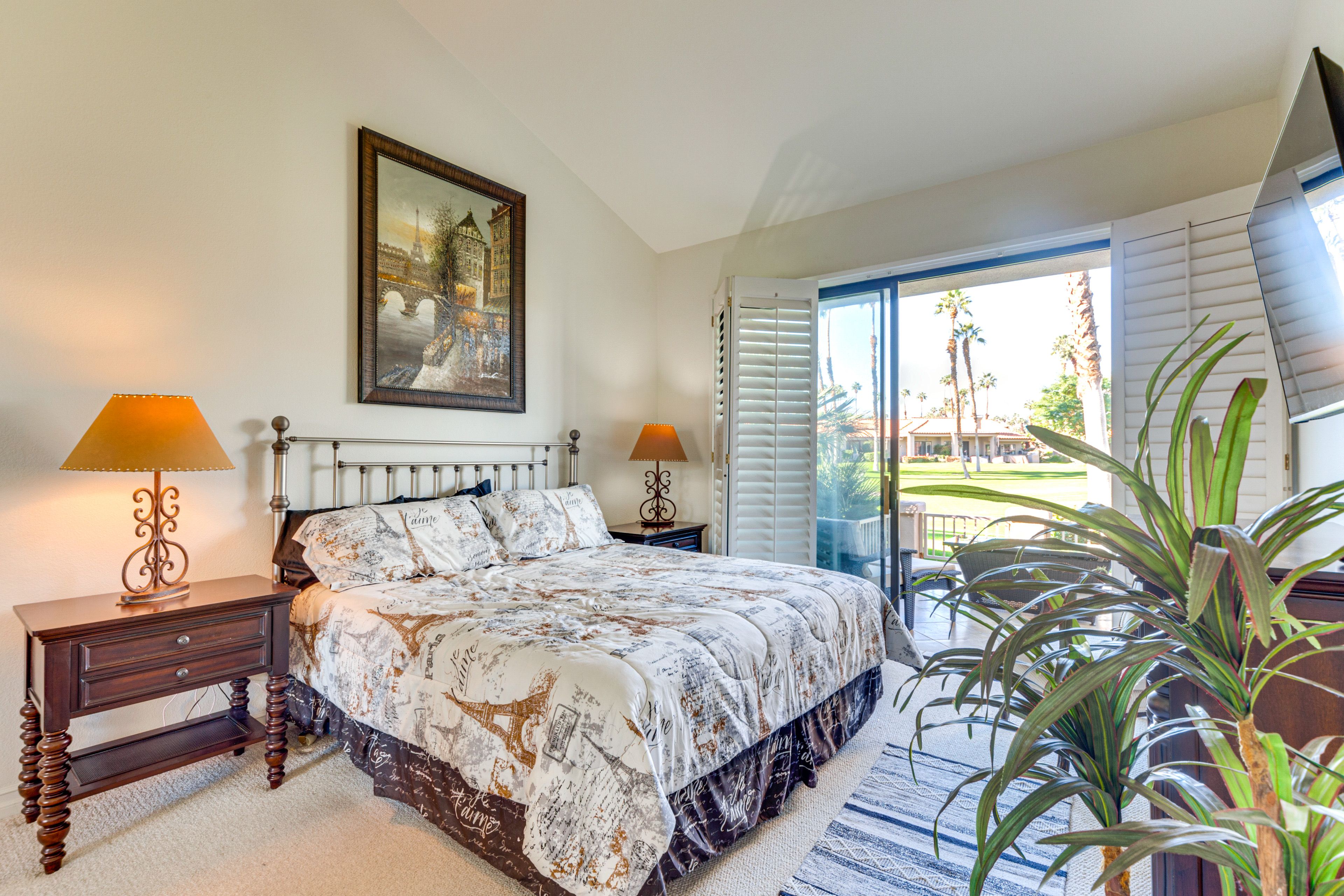 Bedroom 1 | King Bed | Patio Access