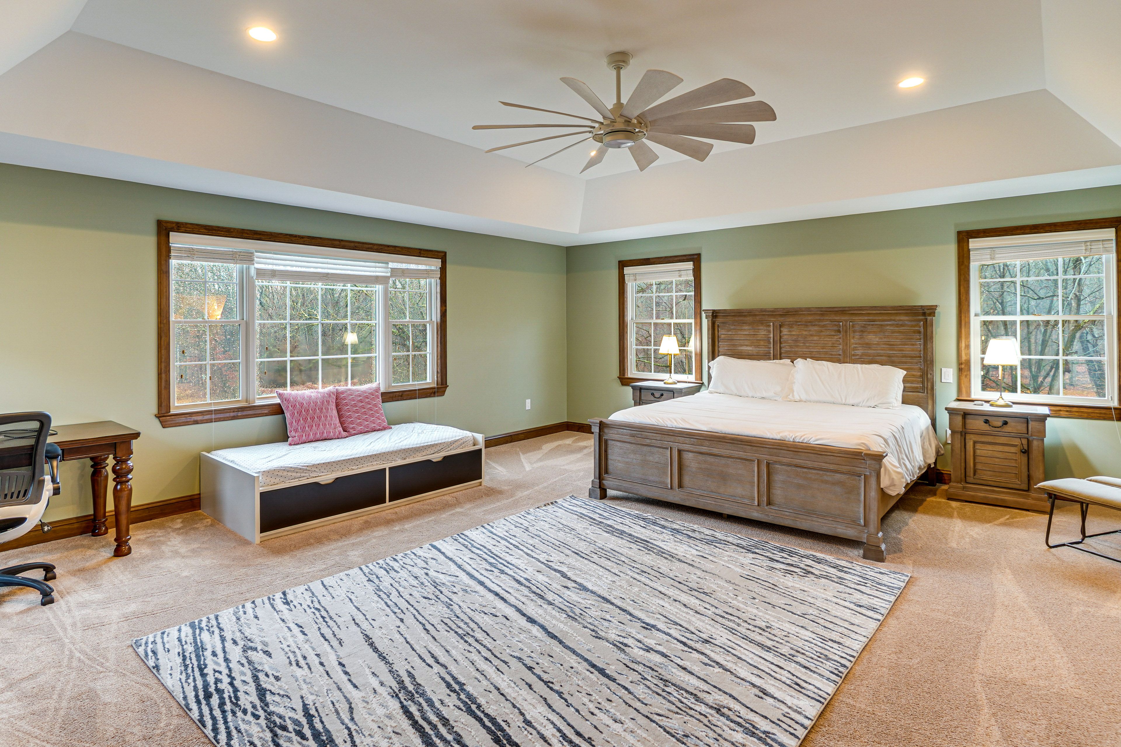 Bedroom 1 | King Bed | Twin Daybed | Main Level