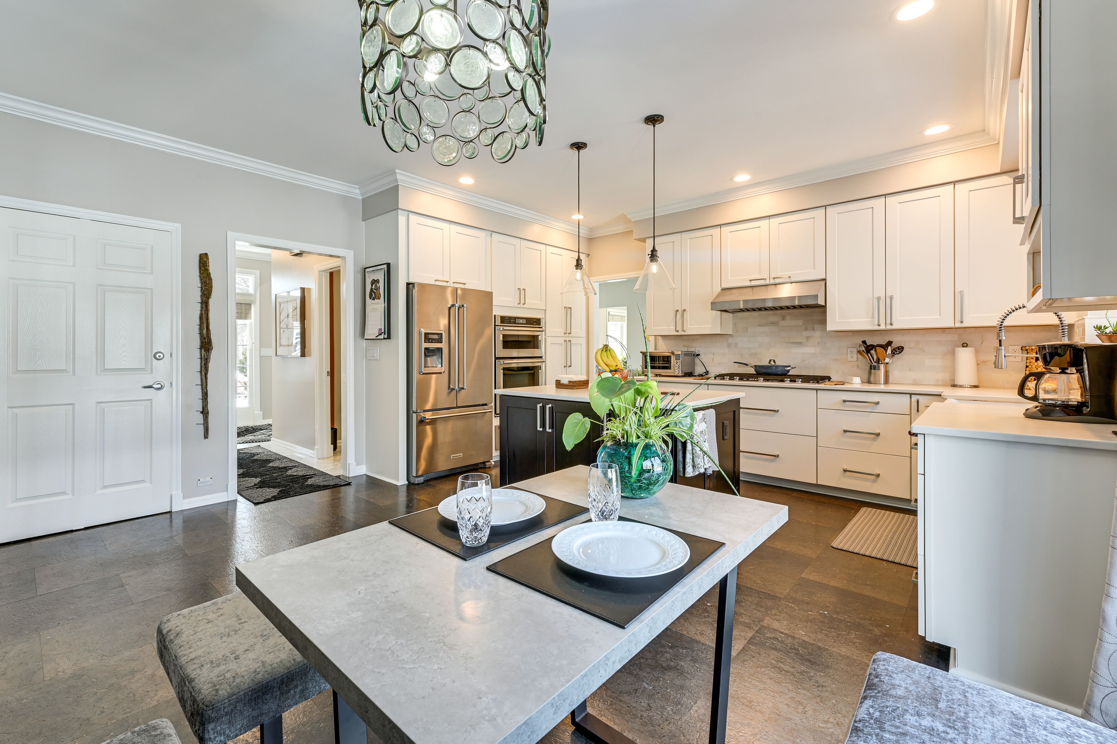 Kitchen | Dining Table | Books