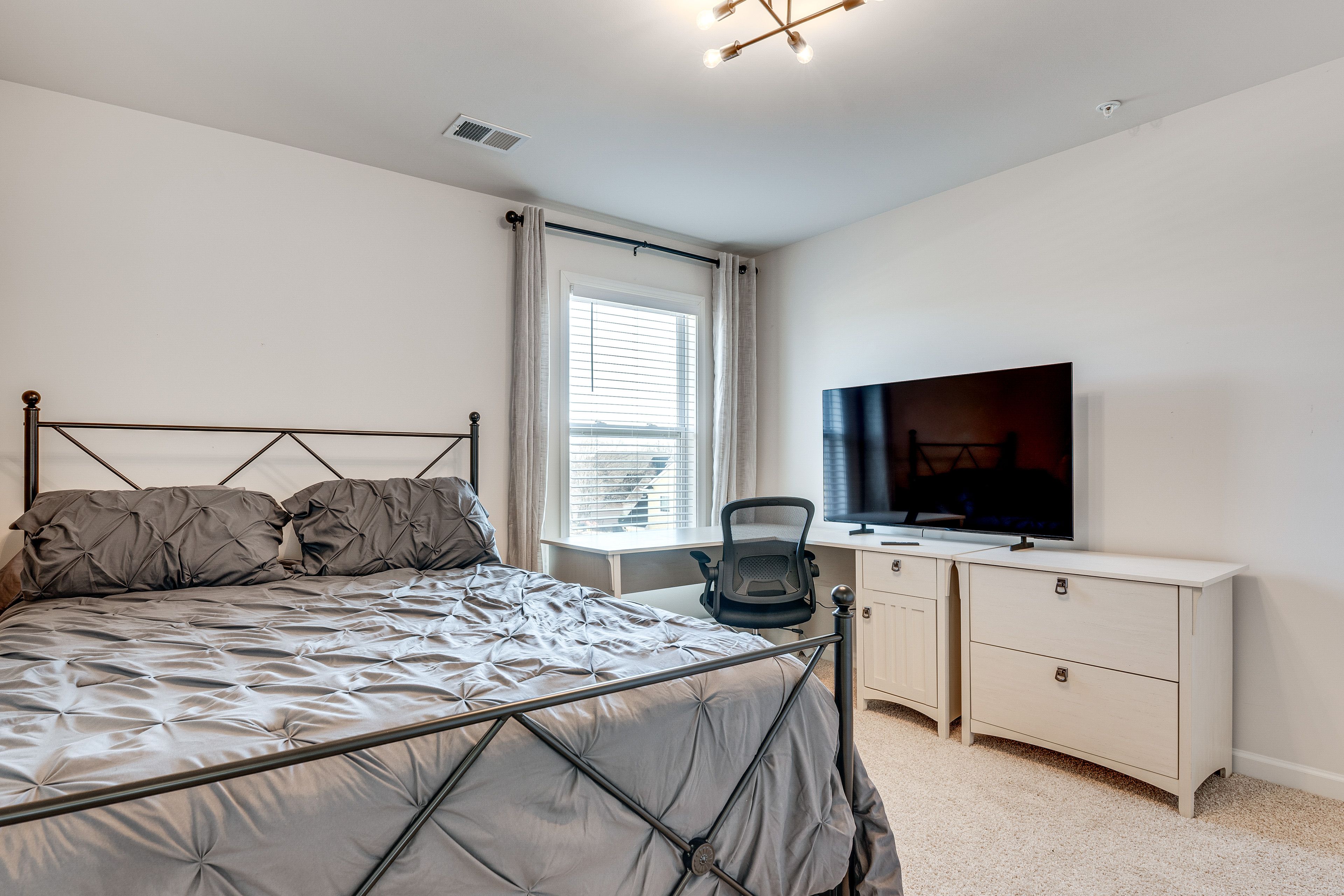 Bedroom 3 | Queen Bed | Dedicated Workspace | 2nd Floor