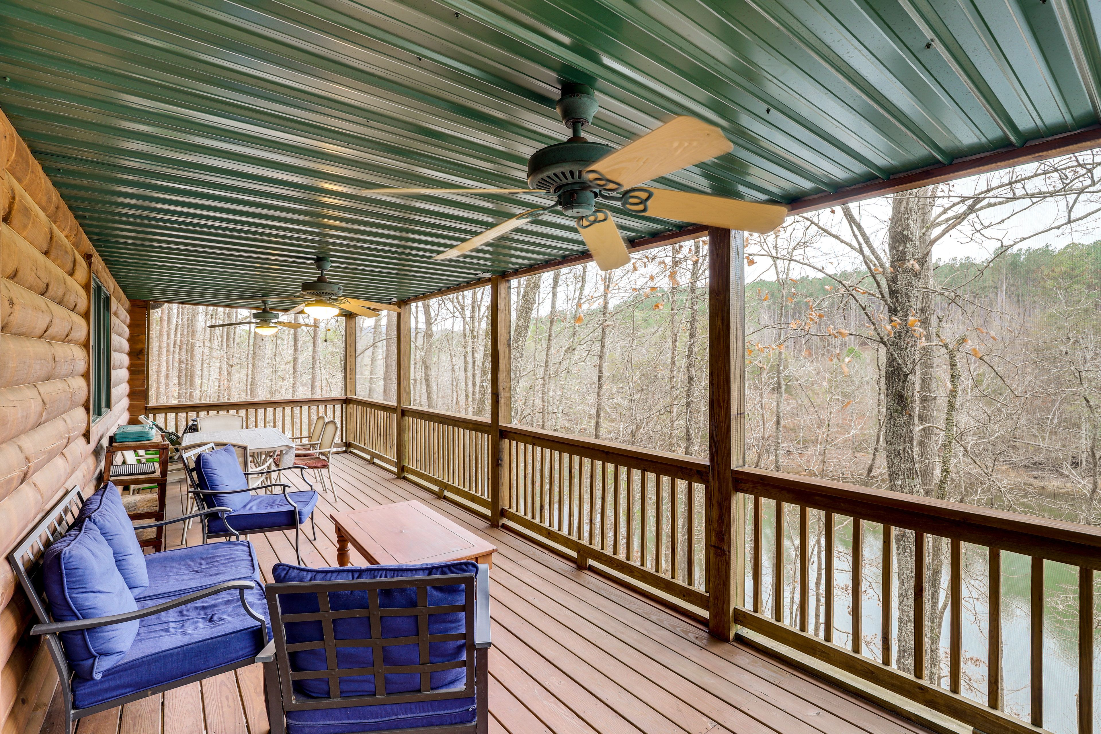 Covered Deck | Lake Views | 12 Mi to South Mountains State Park