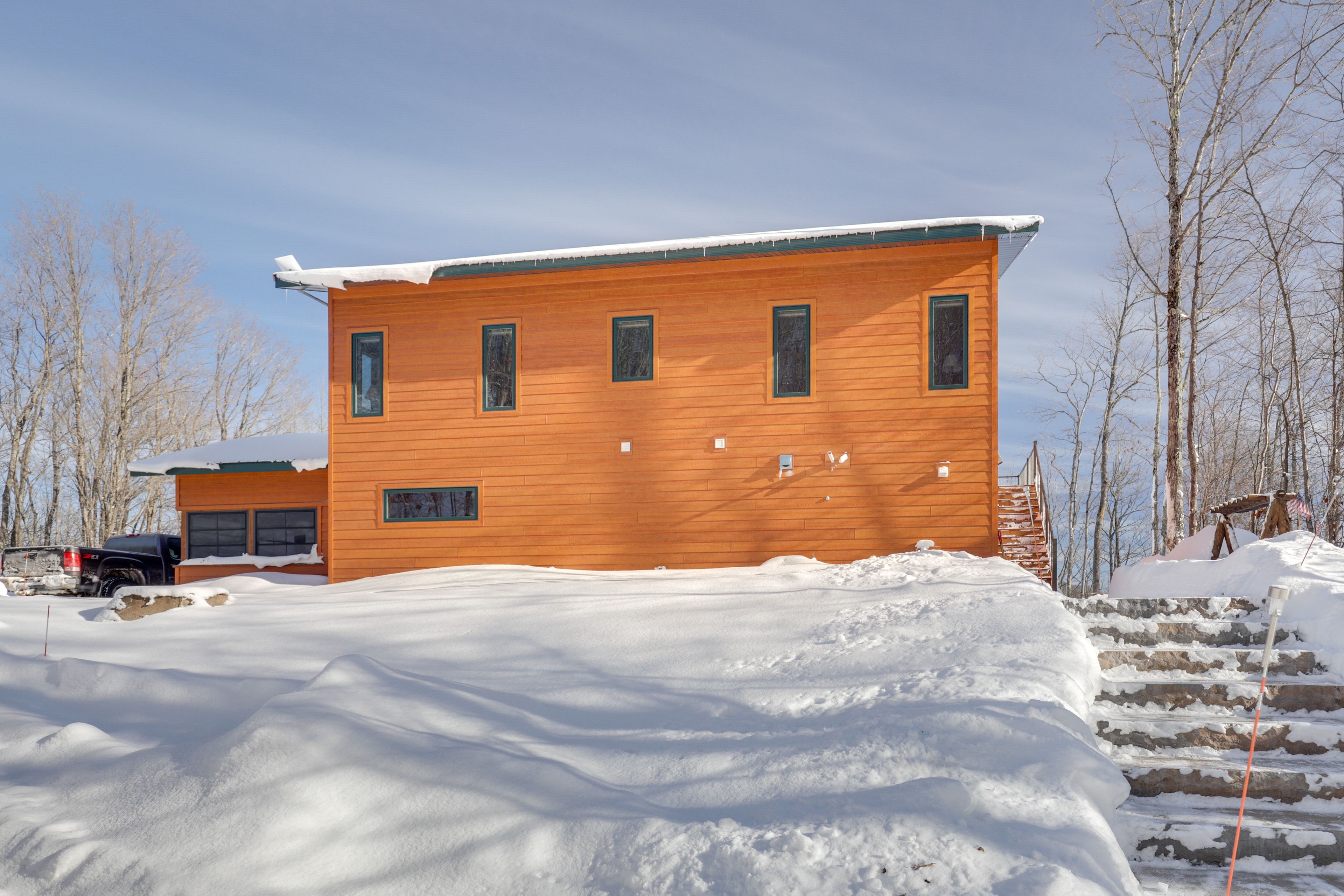 Steps to Home | Exterior | Winter Views