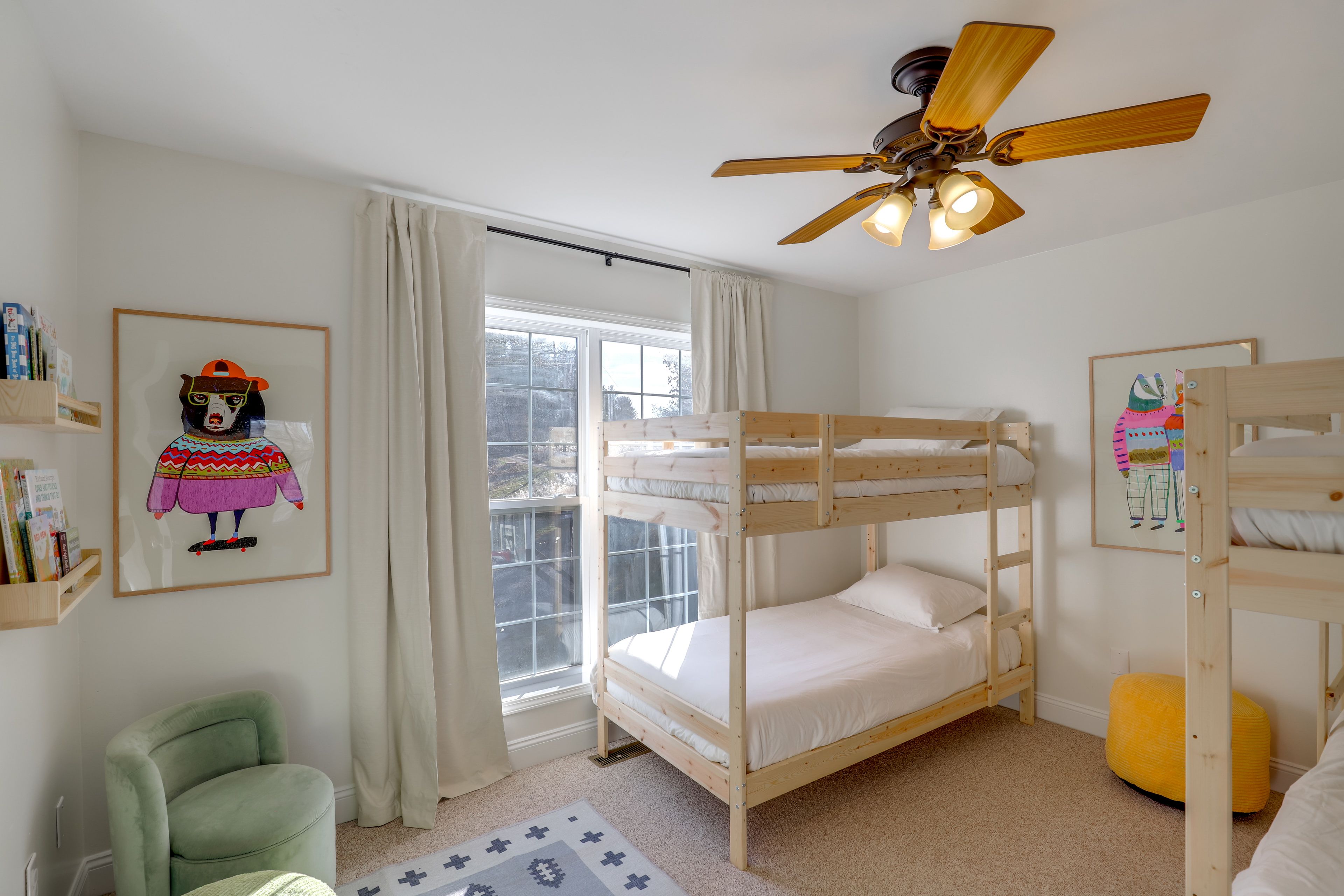 Bedroom 3 | 2 Twin Bunk Beds | Main Level