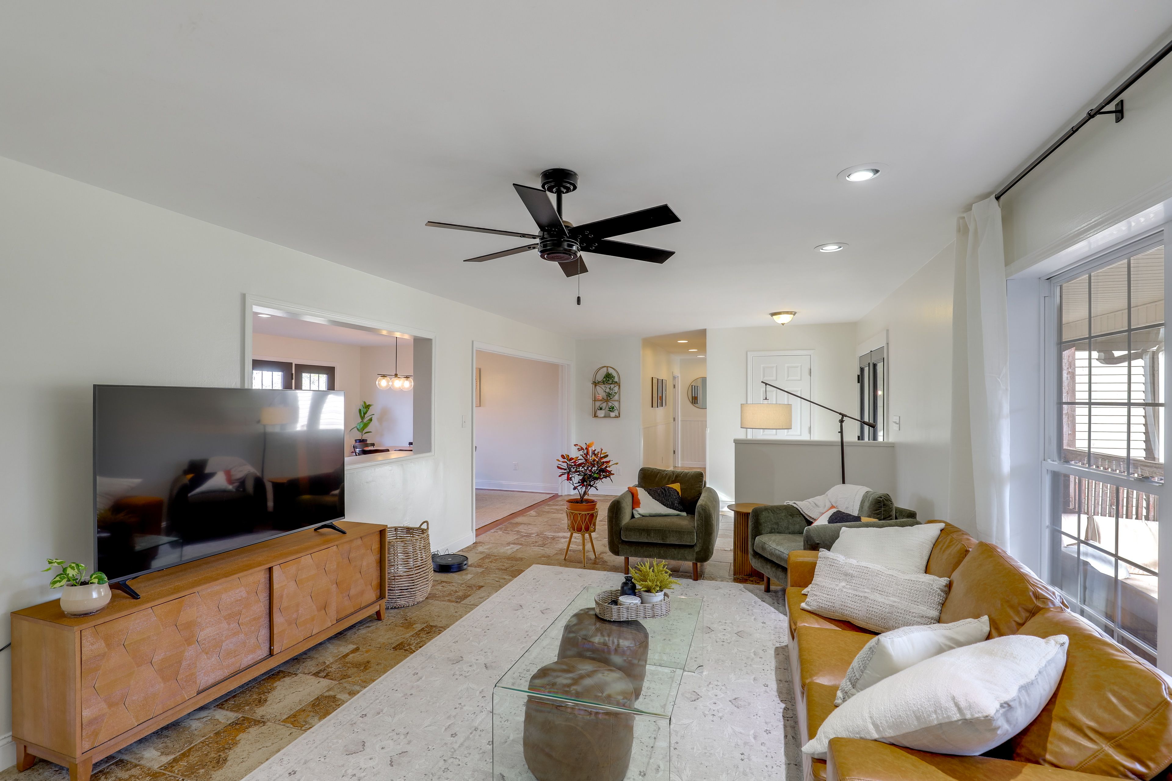 Living Room | Main Level | Free WiFi | Central Heating & A/C