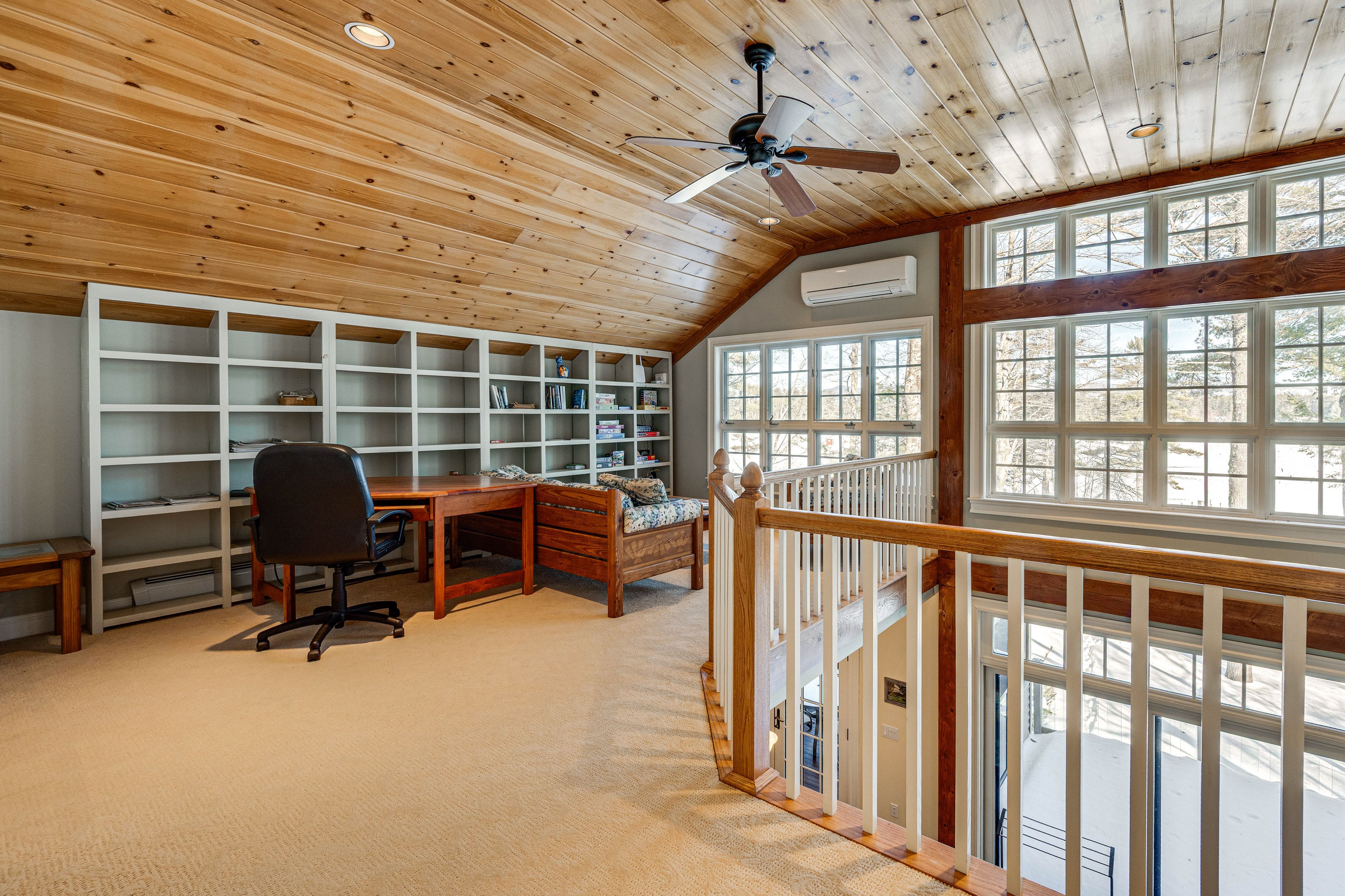 Loft | Workspace | Board Games | Books | Upper Level
