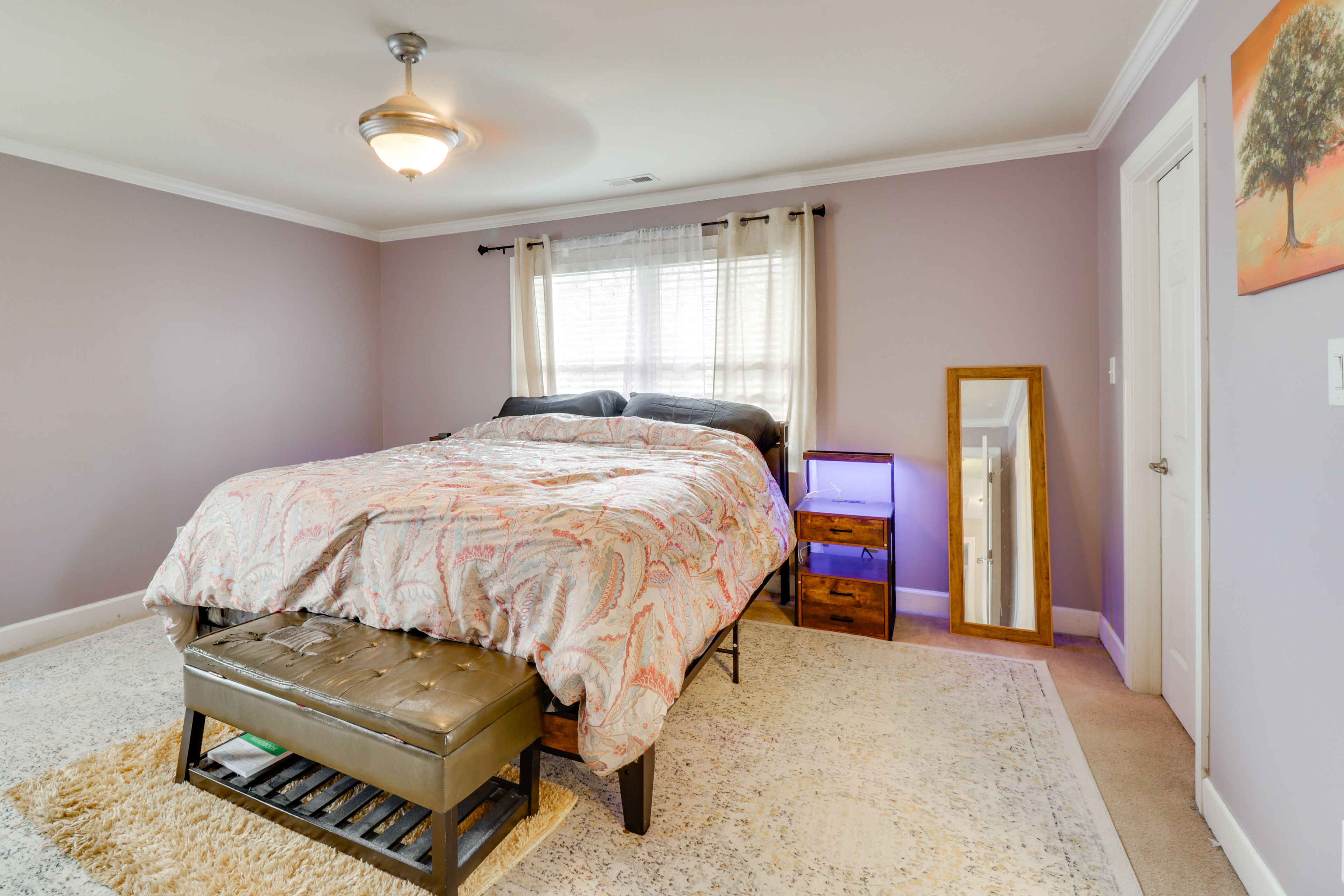 Bedroom 1 | King Bed | Linens Provided | 2nd Floor