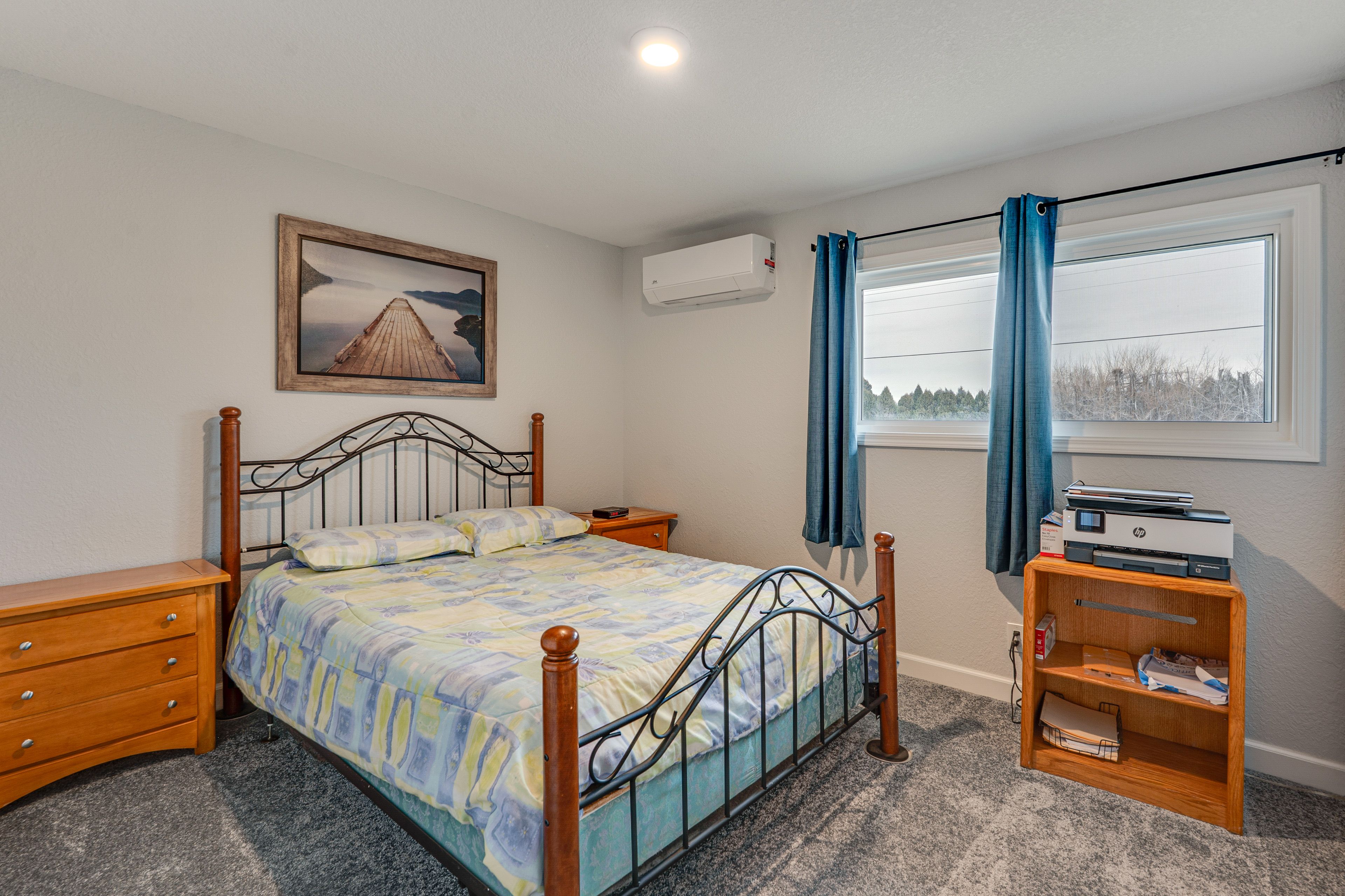 Bedroom 1 | Queen Bed | Printer