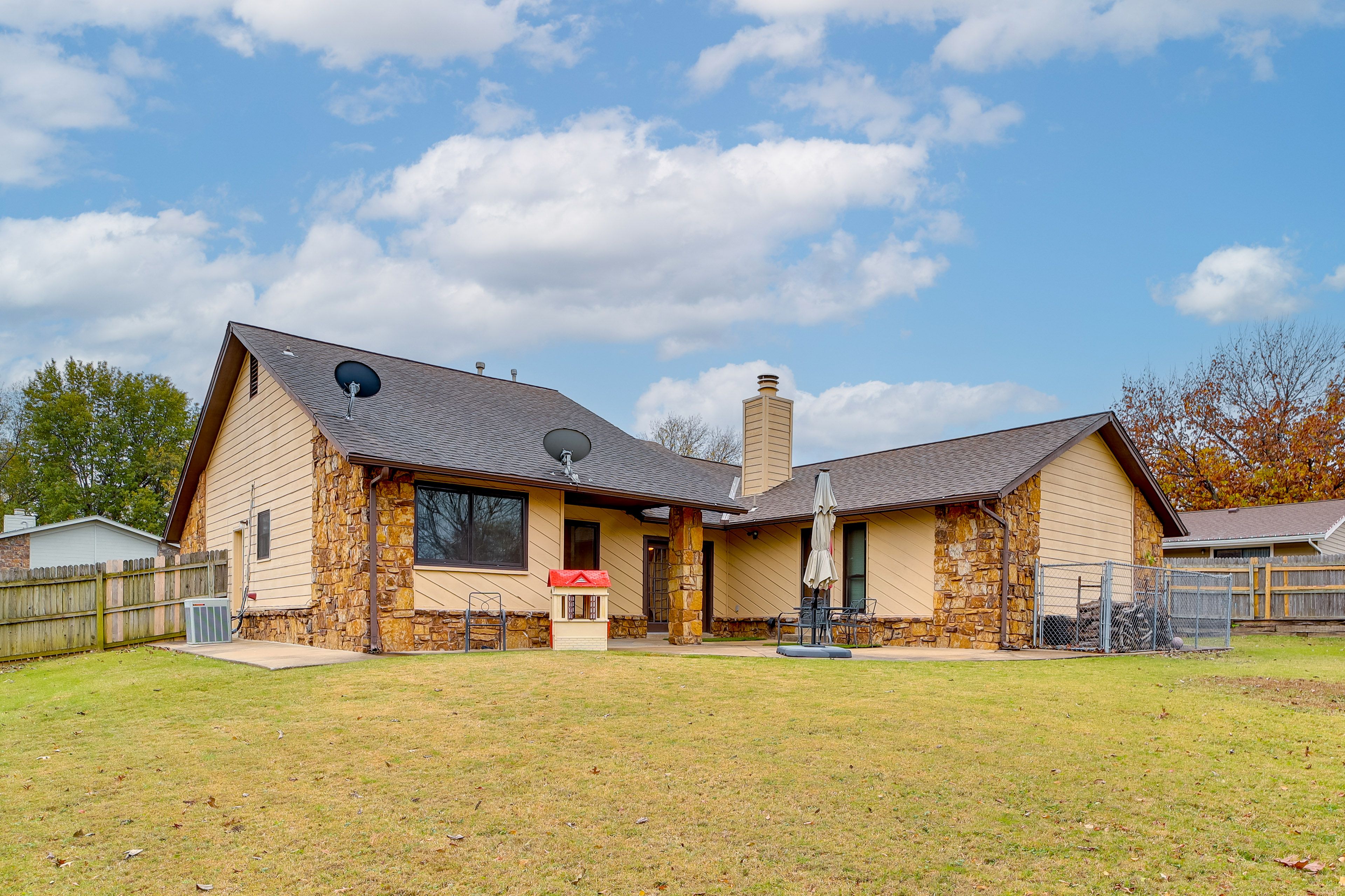 House Exterior | Fenced Backyard