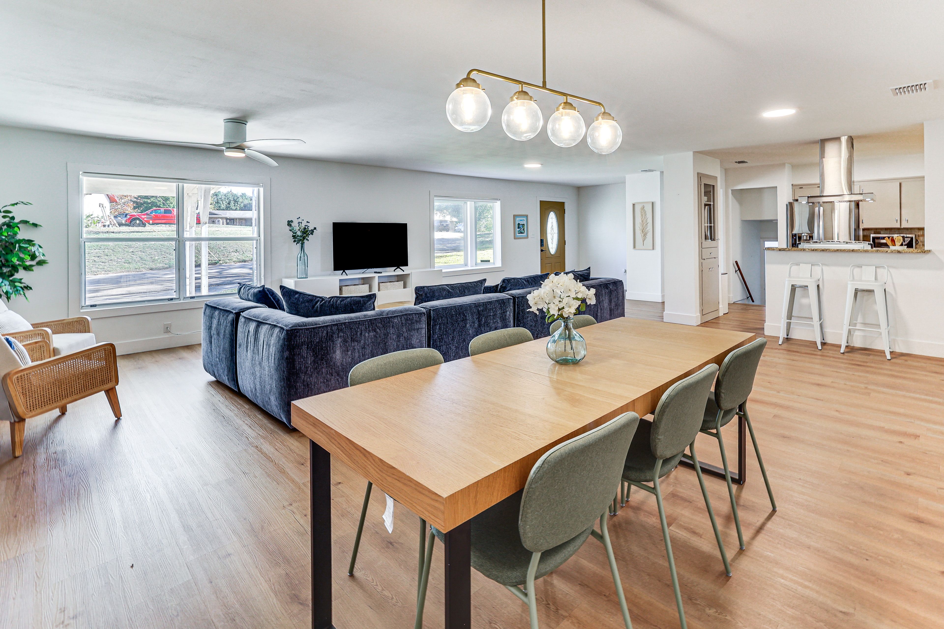 Dining Area | Dishware & Flatware | 1st Floor