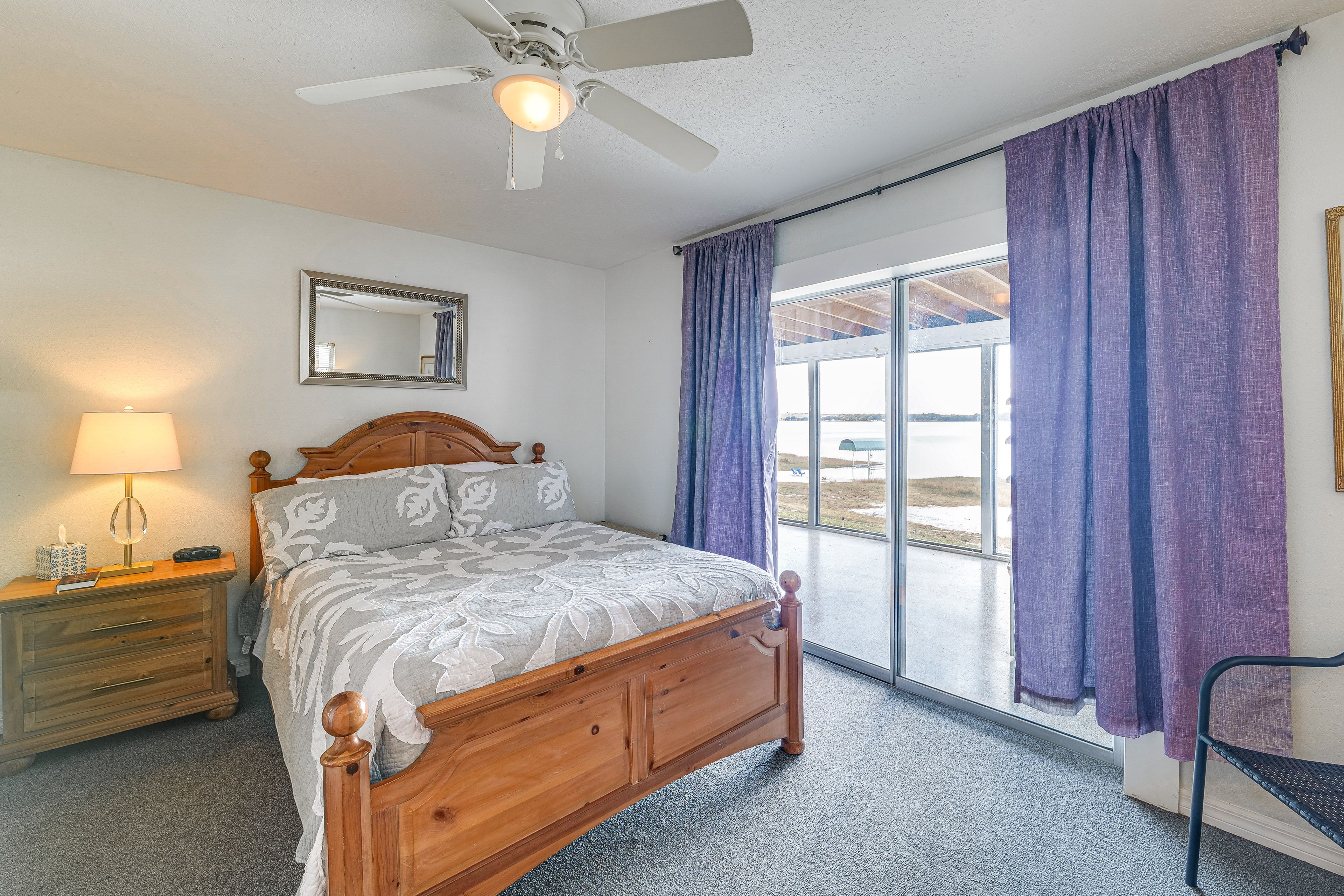 Bedroom 1 | King Bed | Sunroom Access