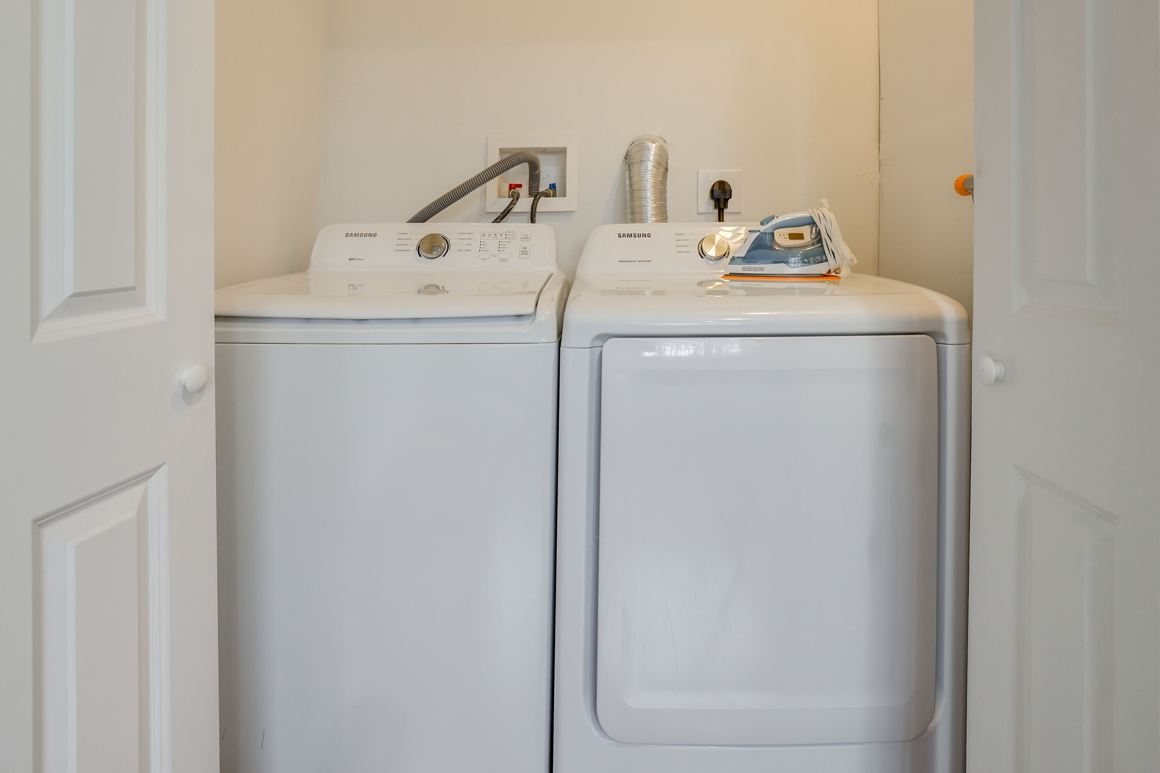 In-Unit Laundry | Detergent | Iron & Board | 1st Floor