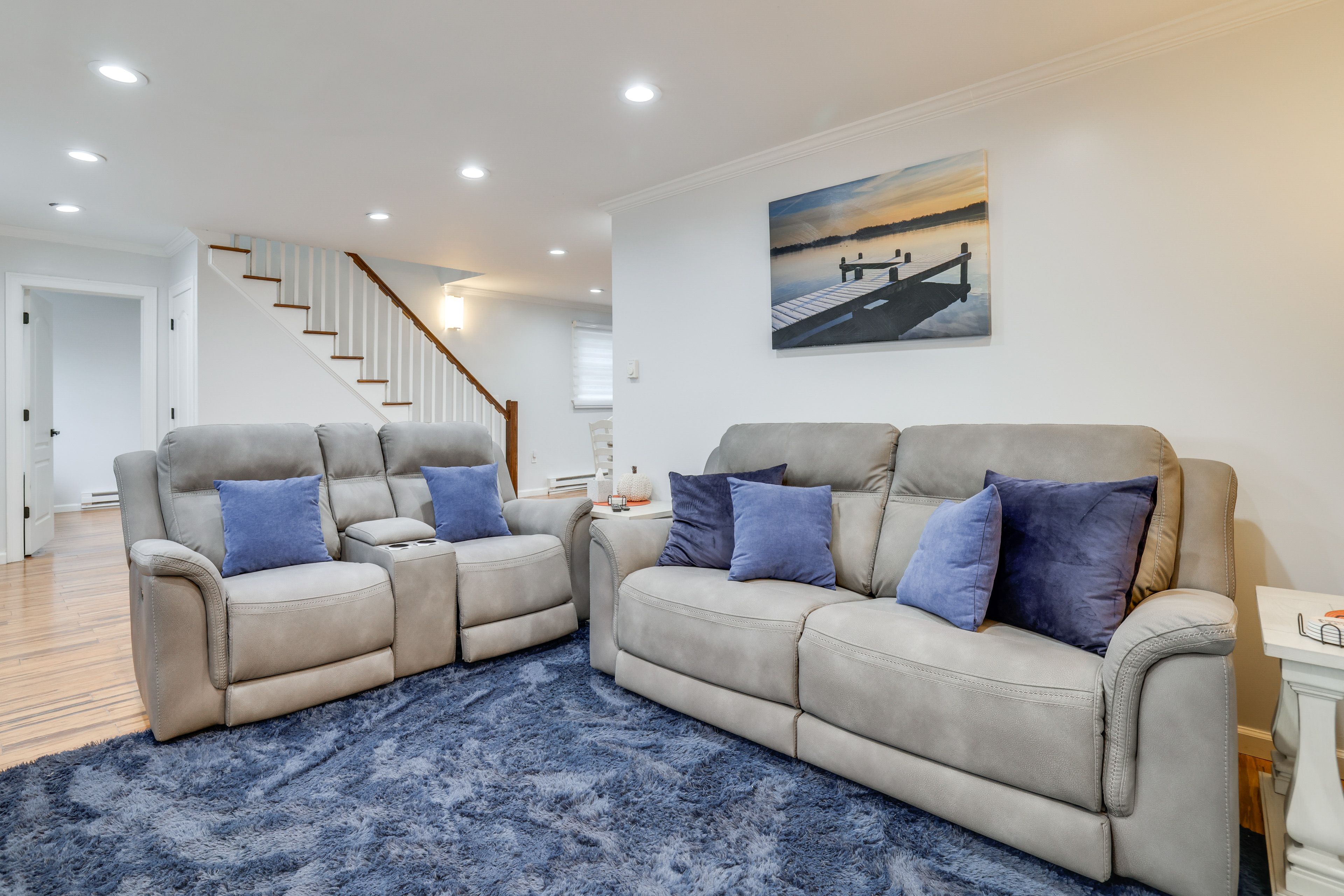 Living Room | Free WiFi | Central A/C & Heat | 1st Floor