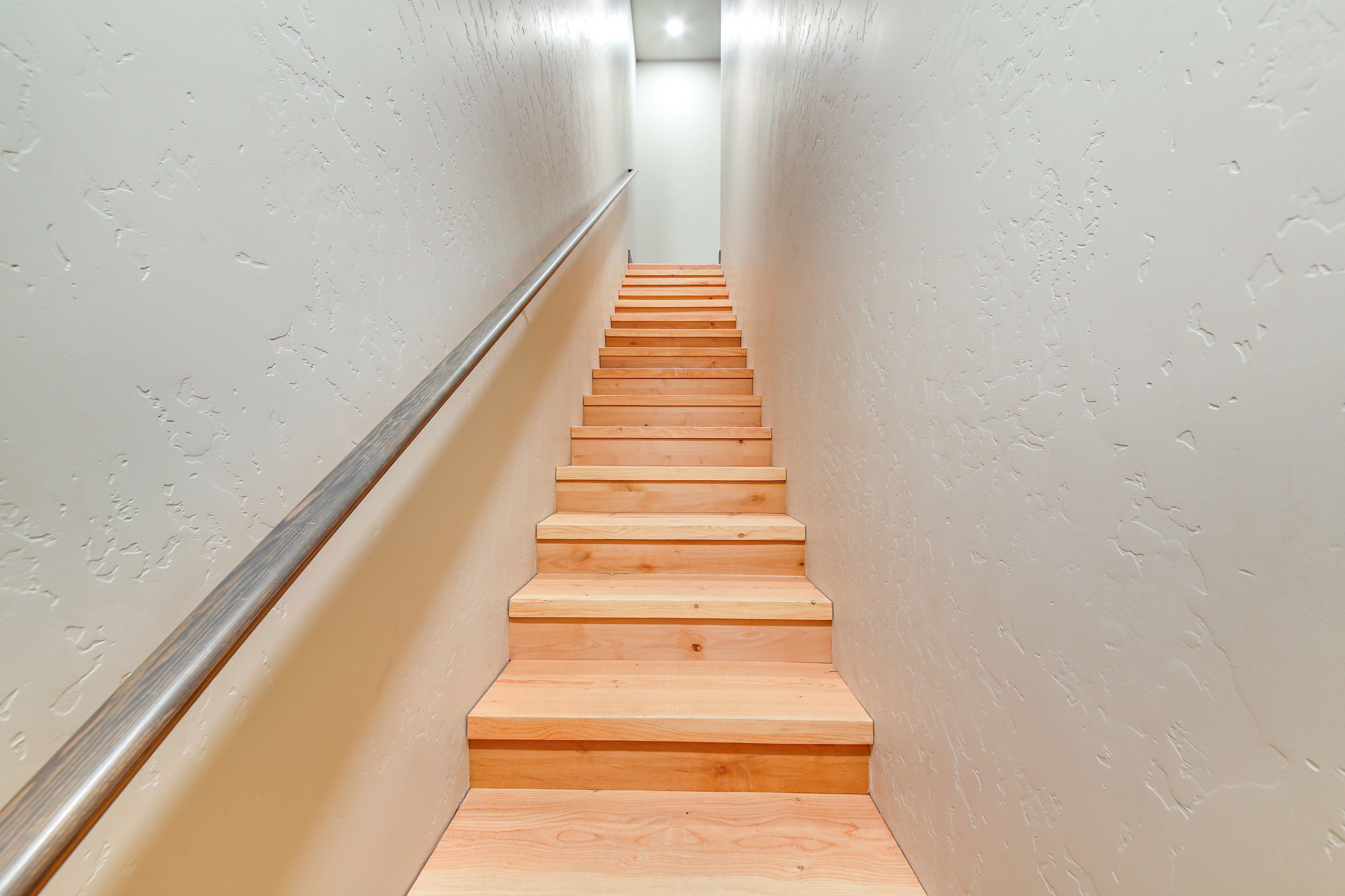 Stairs to Living Area & Bedrooms
