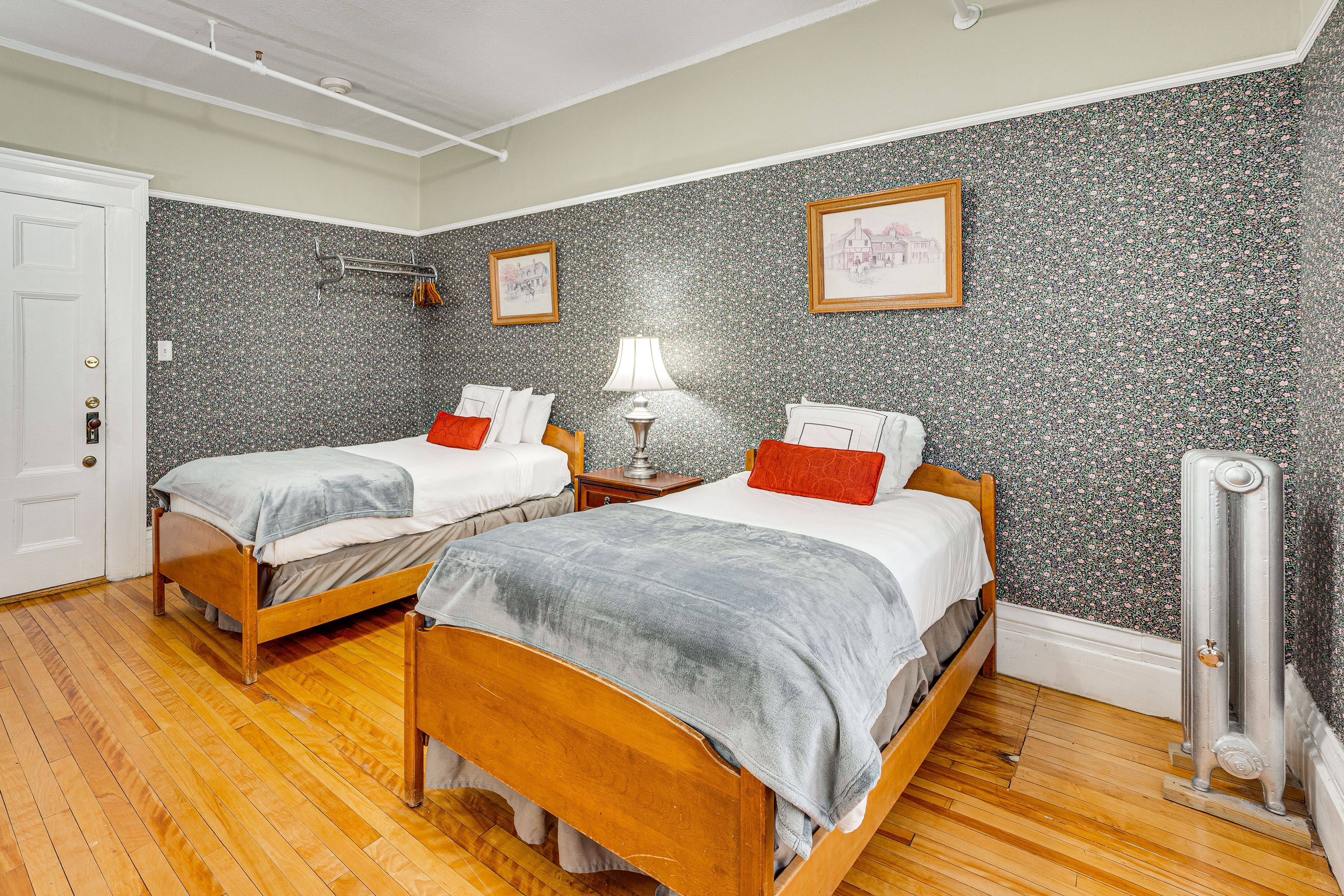 Bedroom 2 | 2 Twin Beds | Smart TV | Window A/C Unit