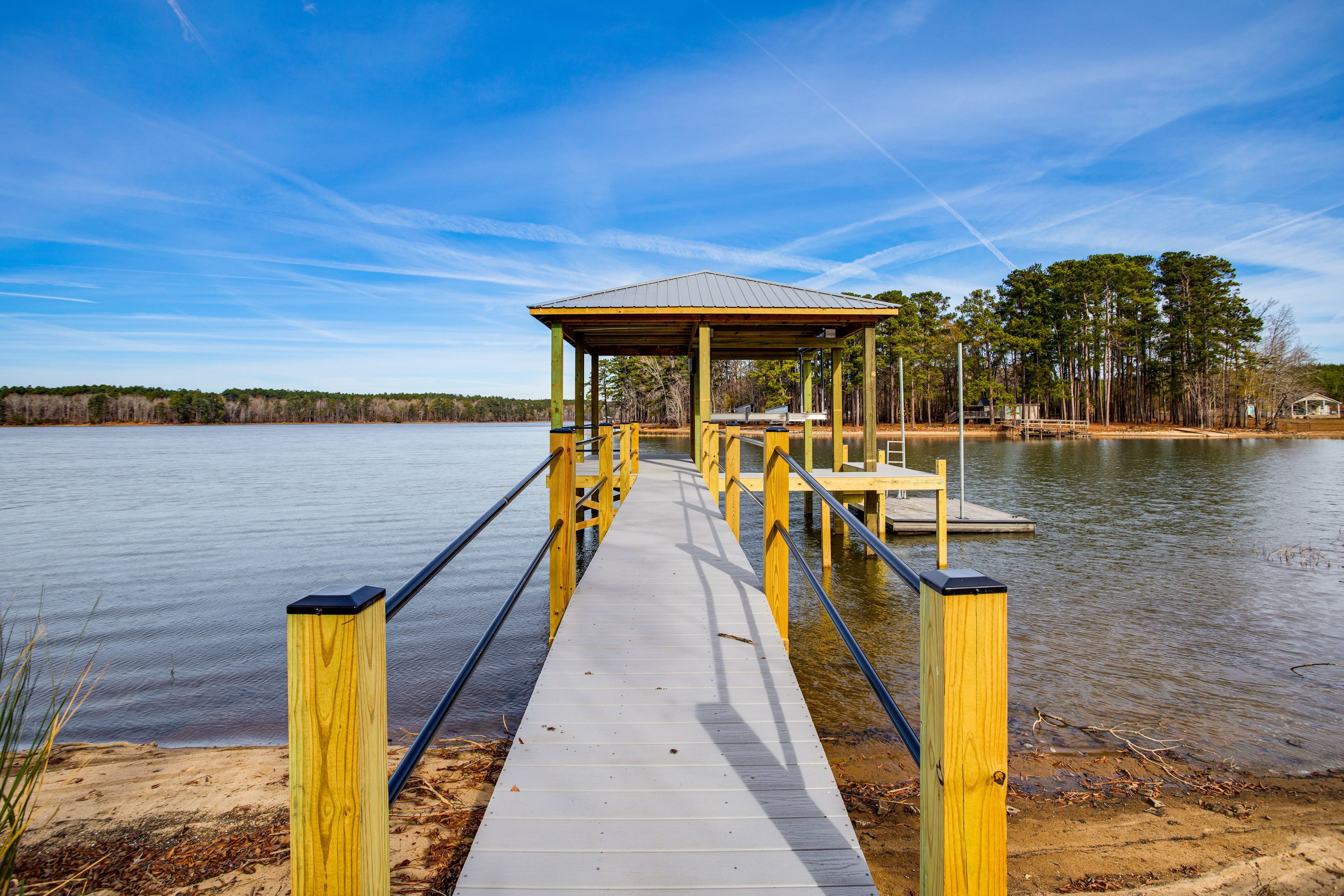 Private Boat Dock & Ramp | Lake Wateree Access & Views