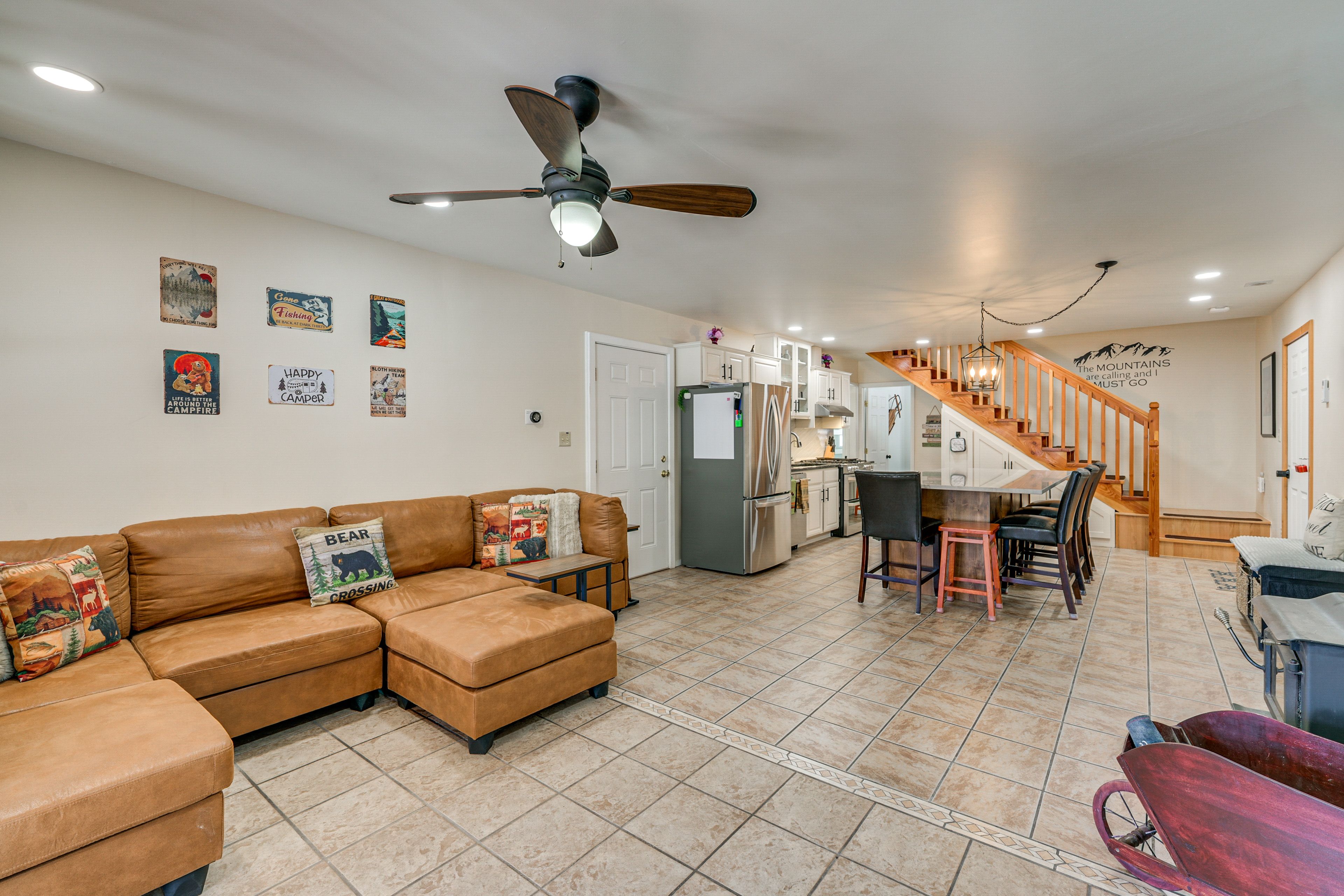 Pagosa Springs Vacation Rental | 3BR | 2BA | 1,600 Sq Ft | 4 Steps to Enter