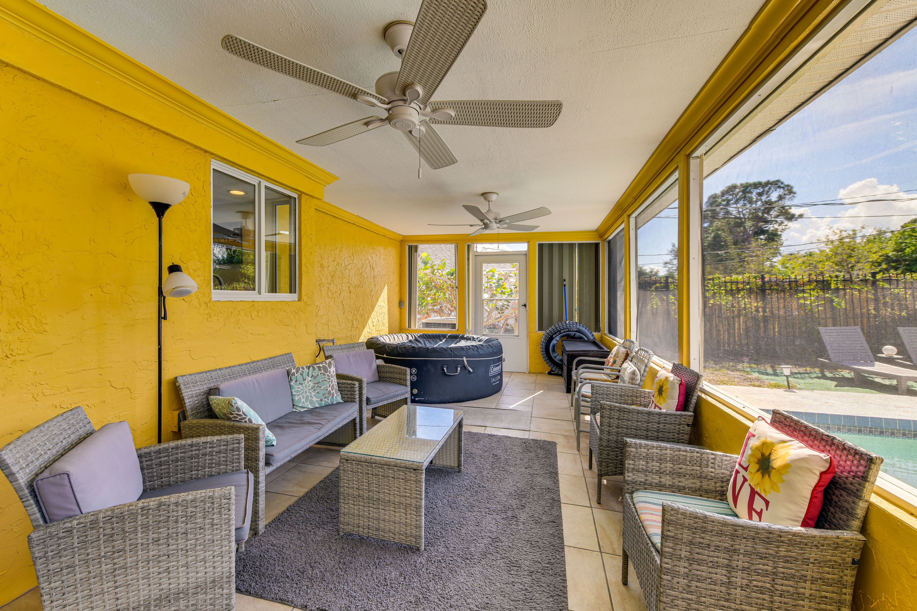 Screened Porch | Private Hot Tub