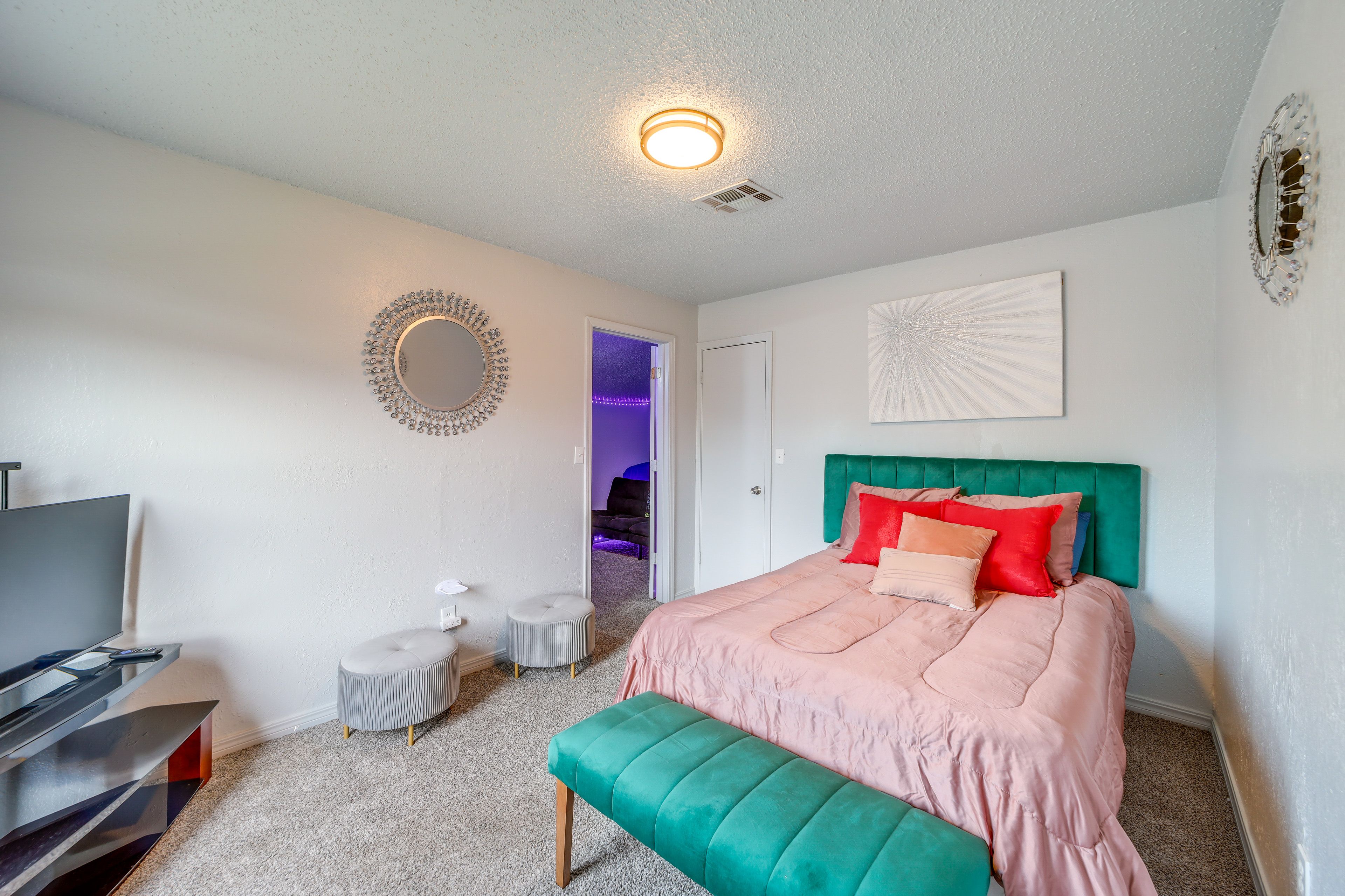 Bedroom 2 | 2nd Floor | Full Bed | Full Futon | Game Room Access