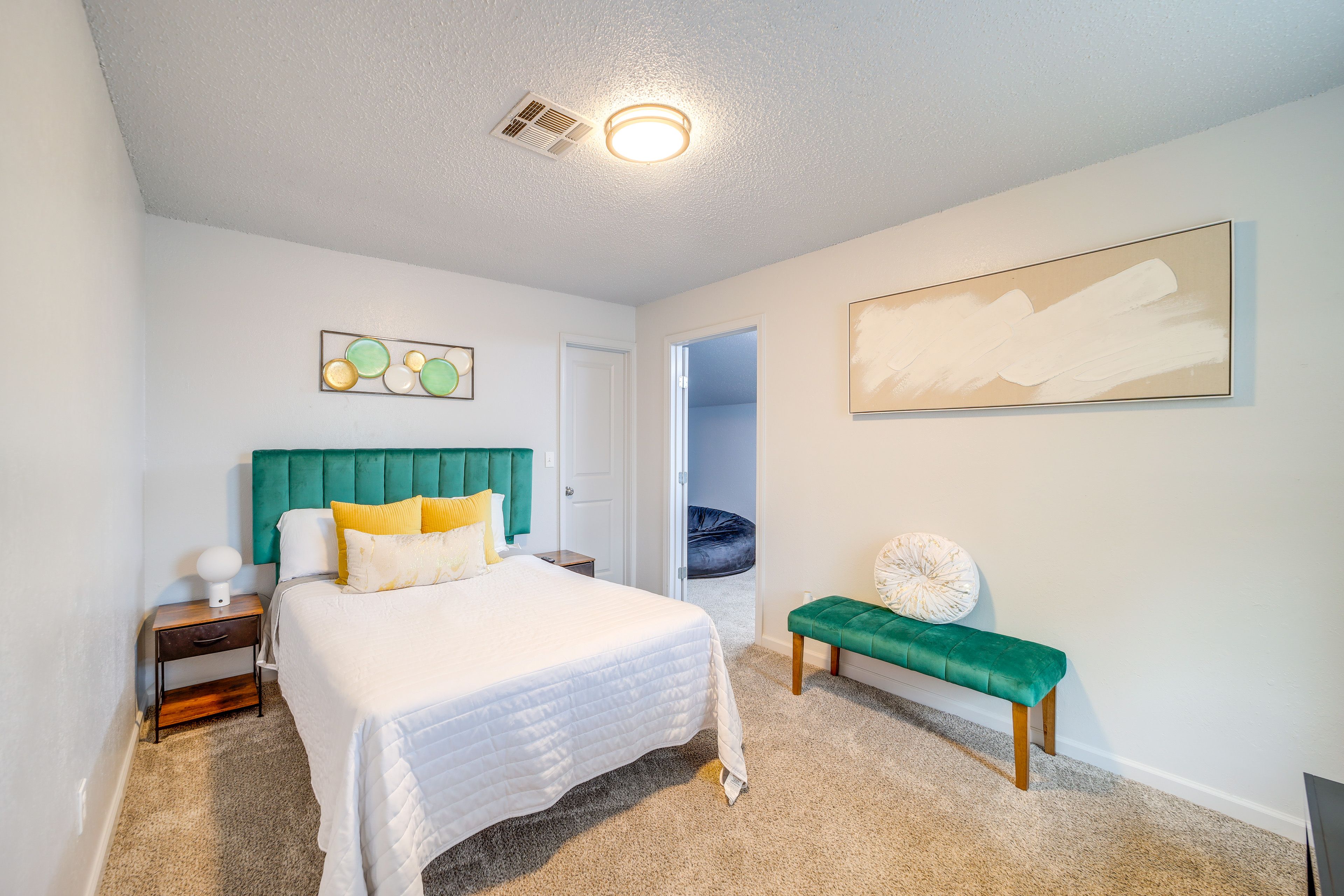 Bedroom 2 | 2nd Floor | Full Bed | Twin Bed | Twin Sleeper Chair | Board Games