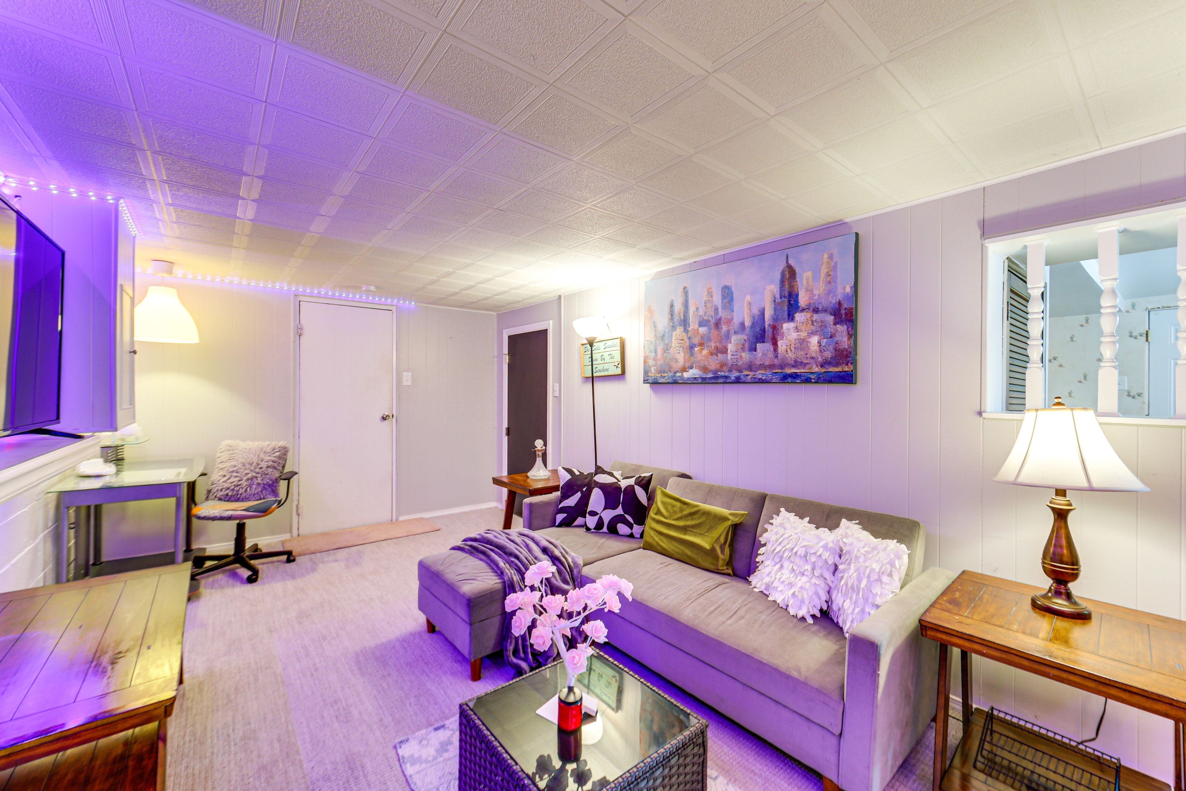 Lower-Level Living Room