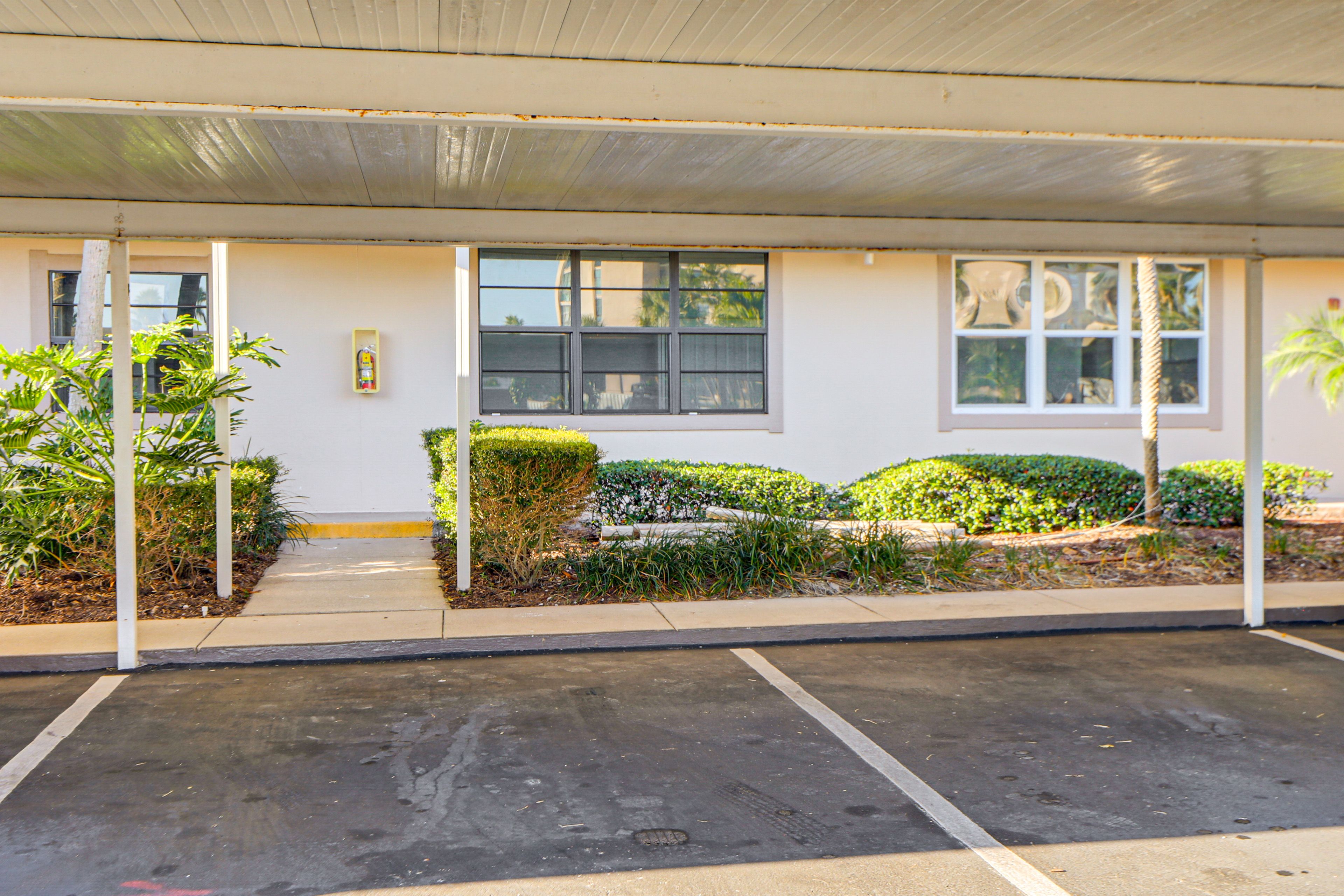 Parking | Designated Carport Space (1 Vehicle) | Addt'l Parking Available