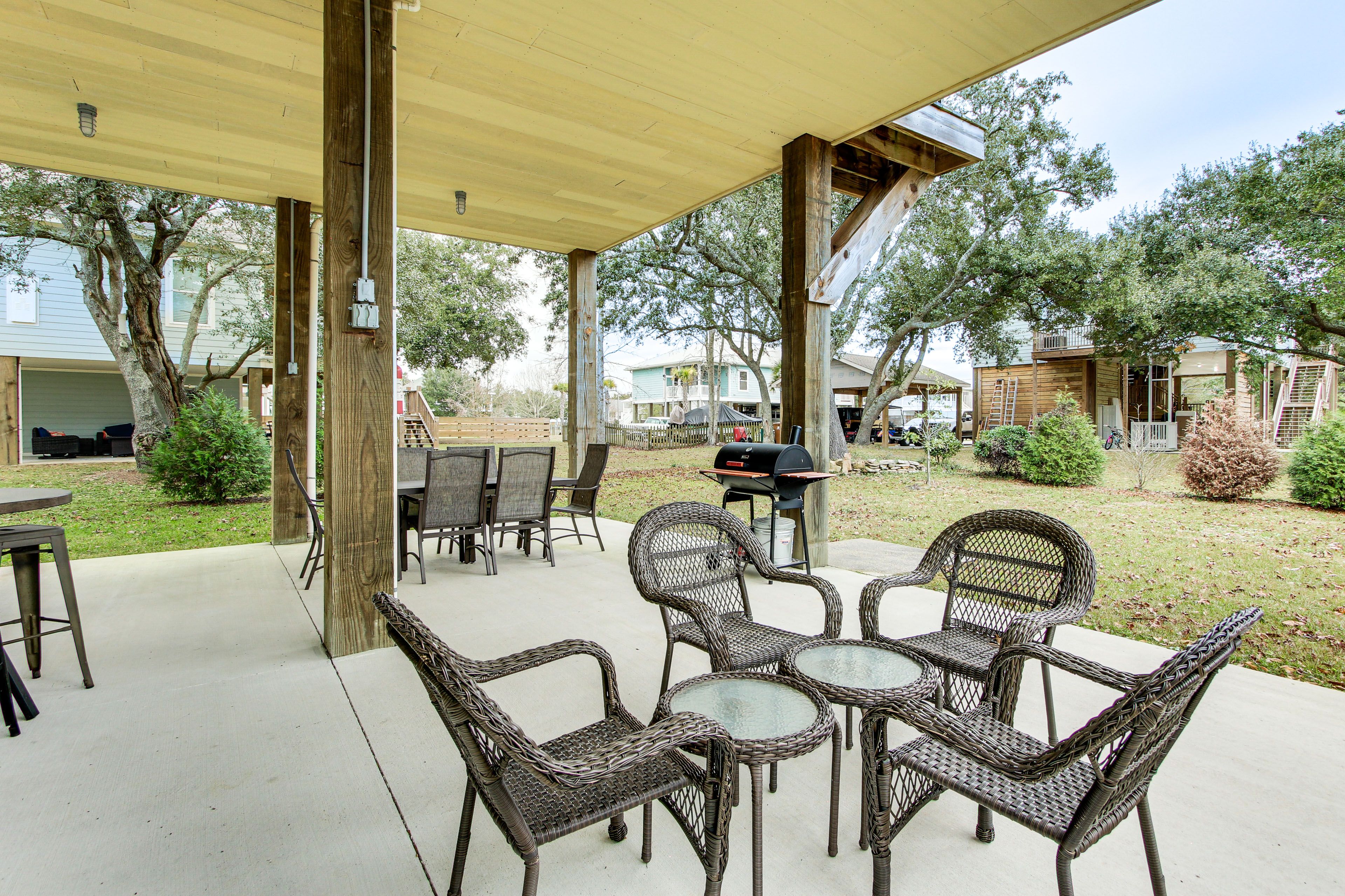 Private Patio | BBQ Grill