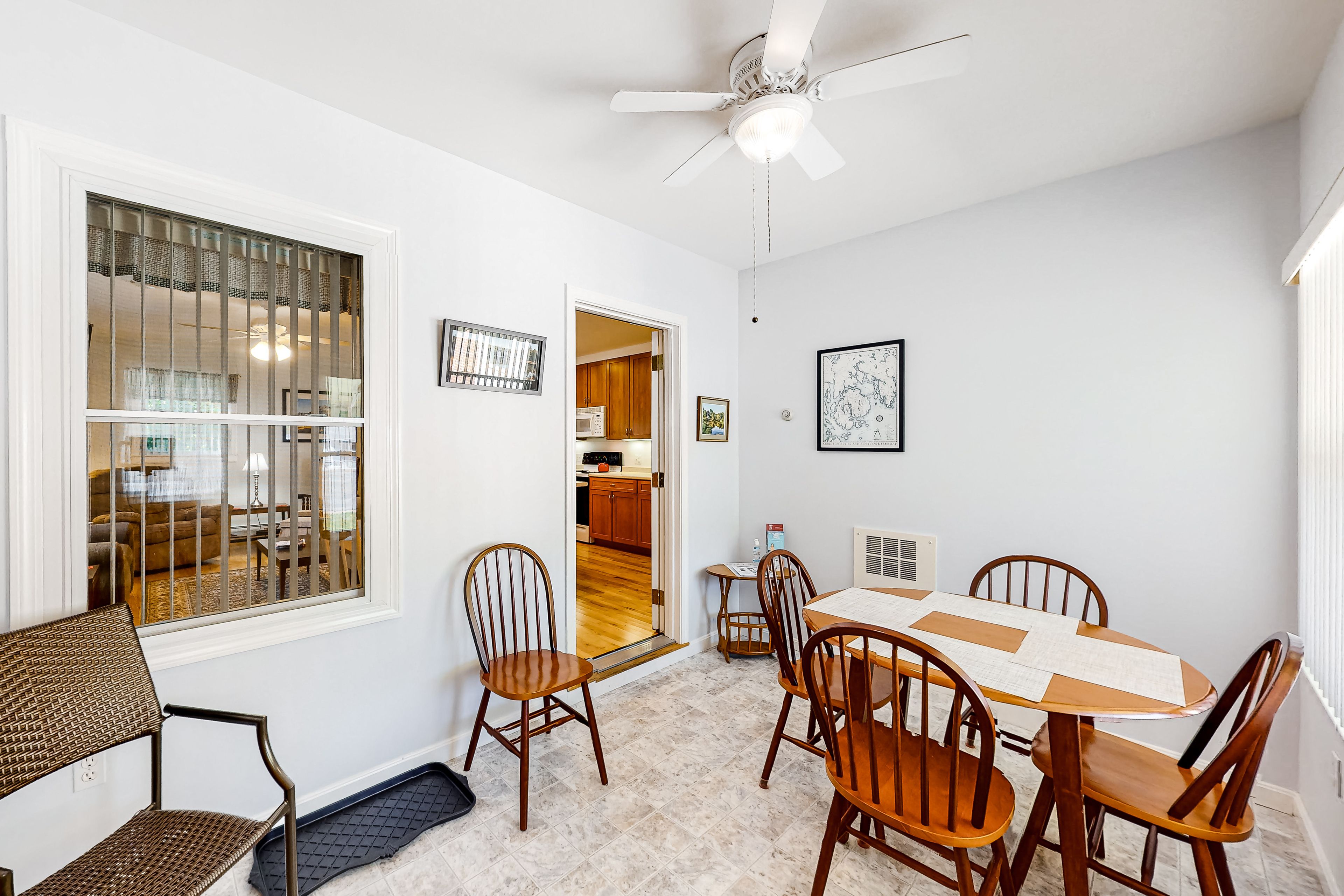 Sunroom | Dining Space | Dishware/Flatware