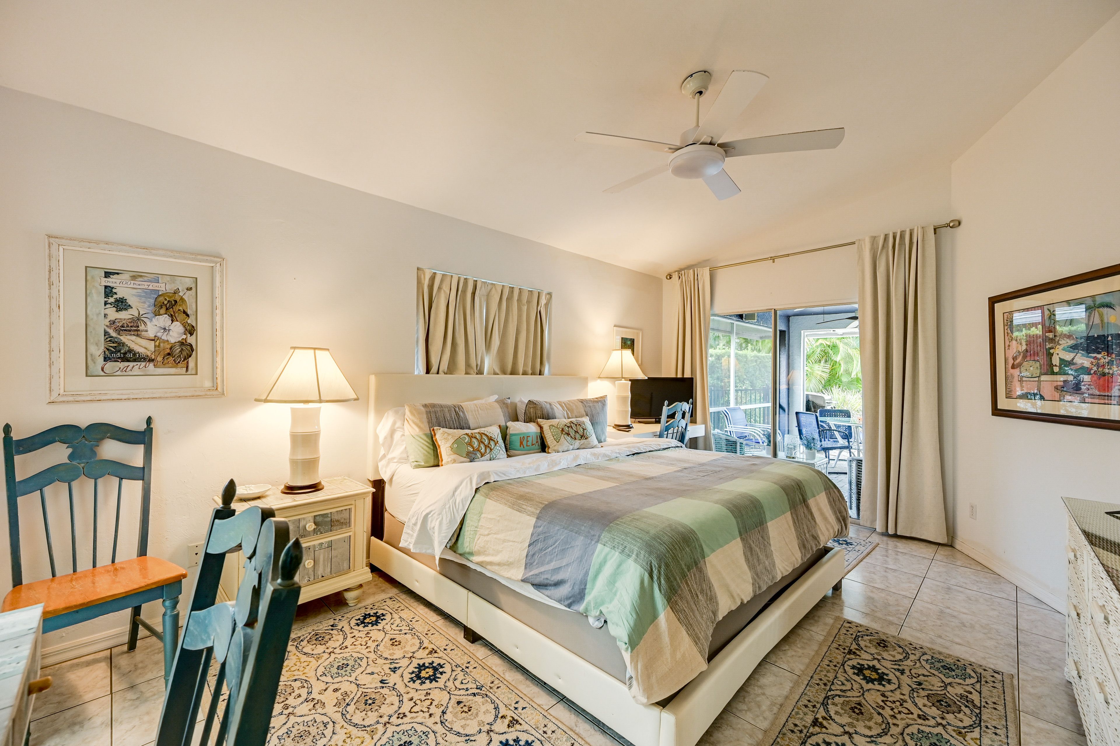 Bedroom 1 | King Bed | Smart TV | Workspace w/ Monitor