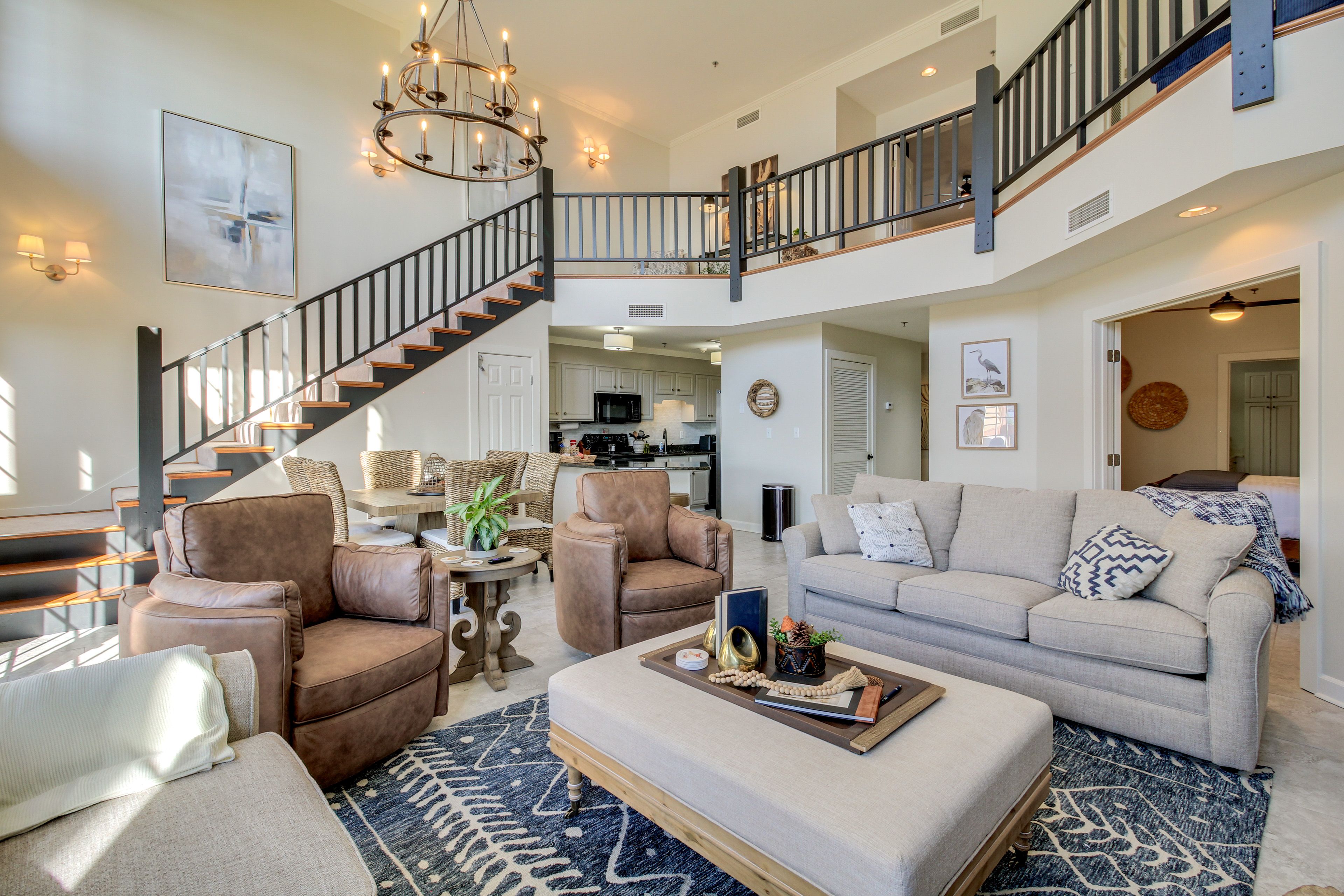 Living Room | Smart TV | Full & Queen Sleeper Sofas | 1st Floor