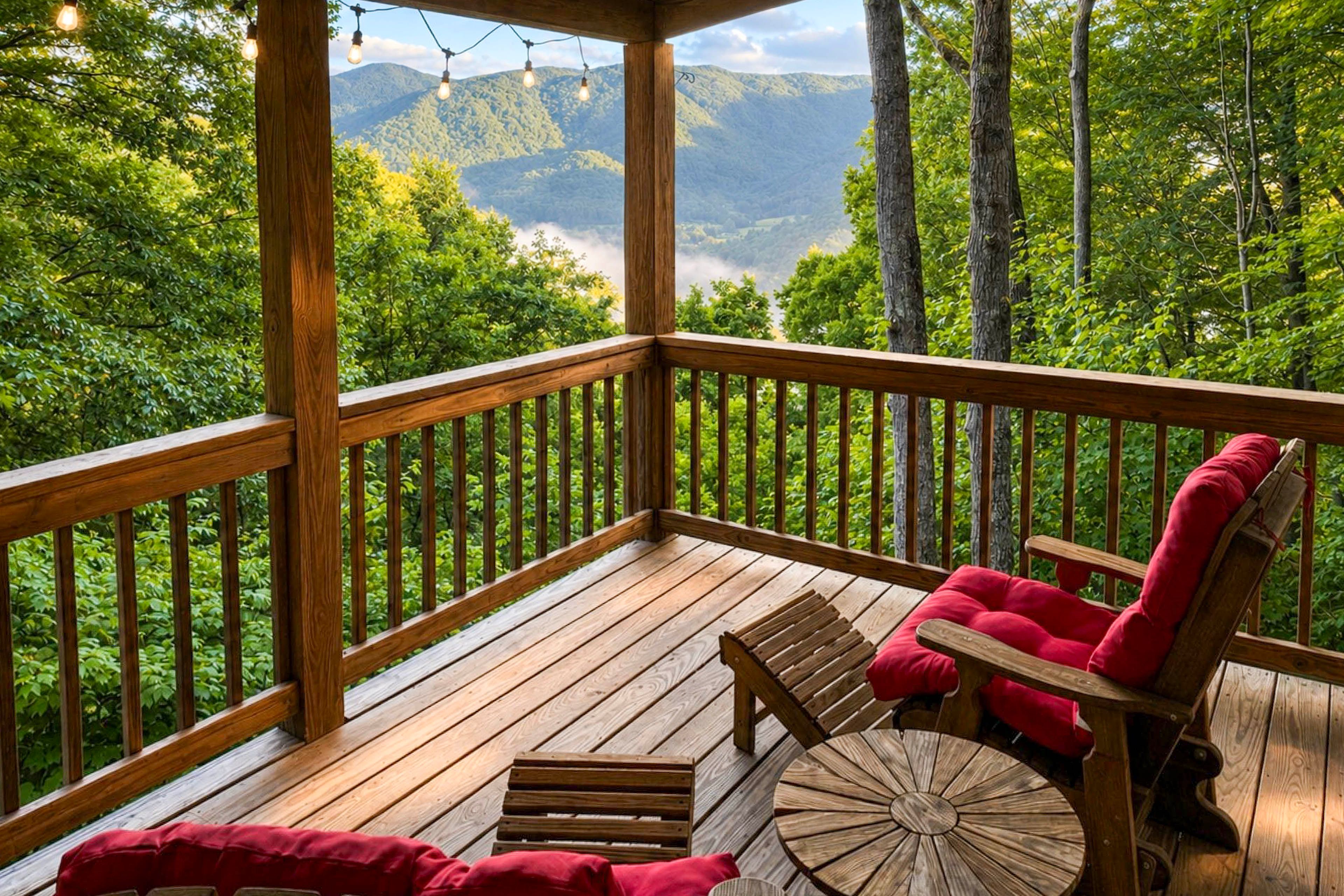 Maggie Valley Vacation Rental | 3BR | 3BA | Stairs Required | 1,560 Sq Ft
