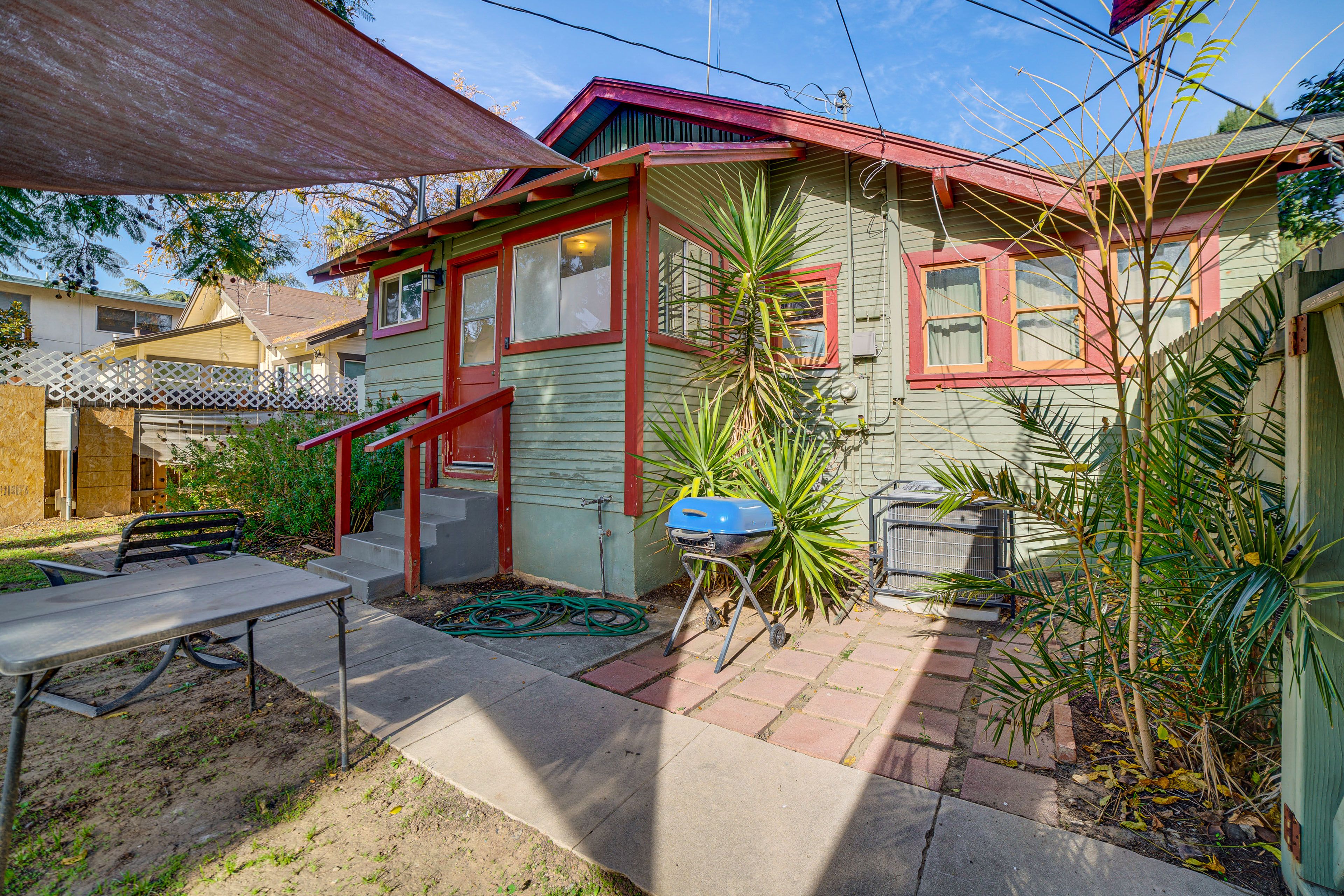 Private Backyard Area