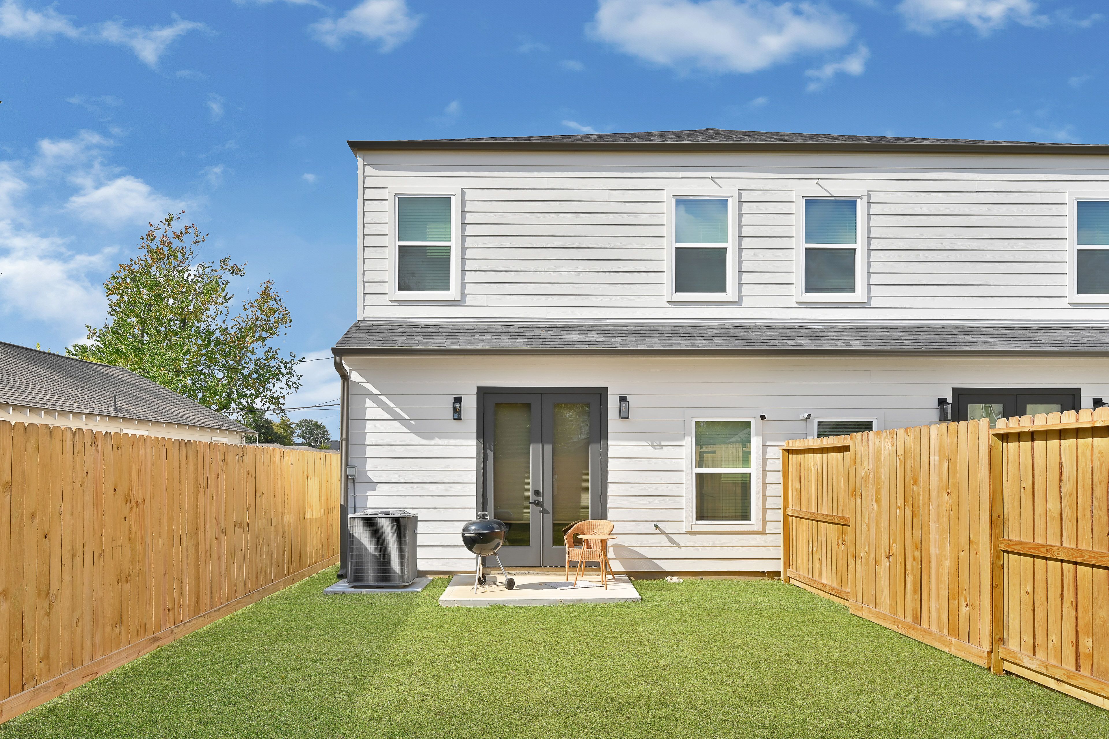 Fenced-In Yard | Patio w/ Charcoal Grill