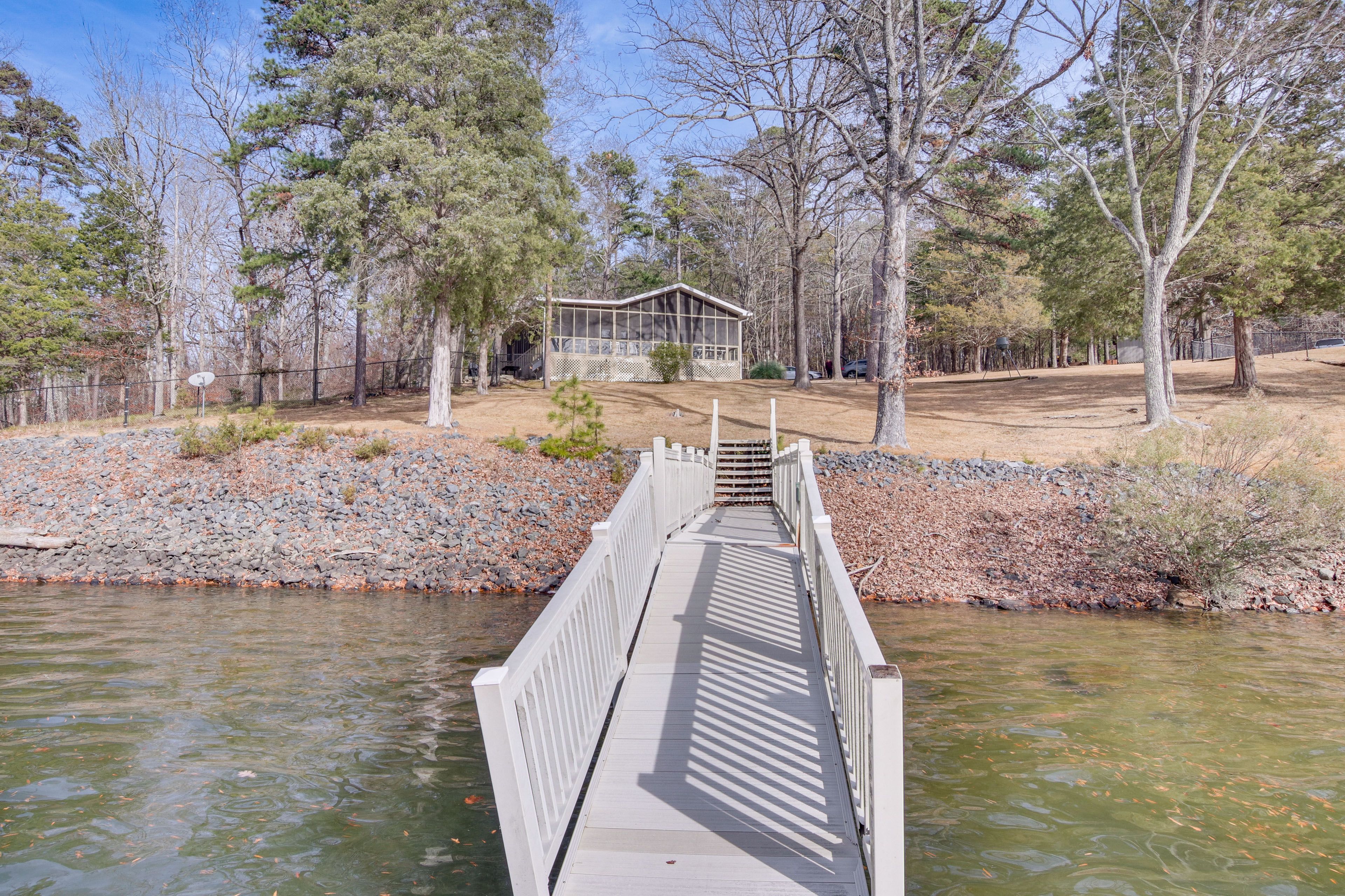 Cabin Exterior | Boat Dock Access