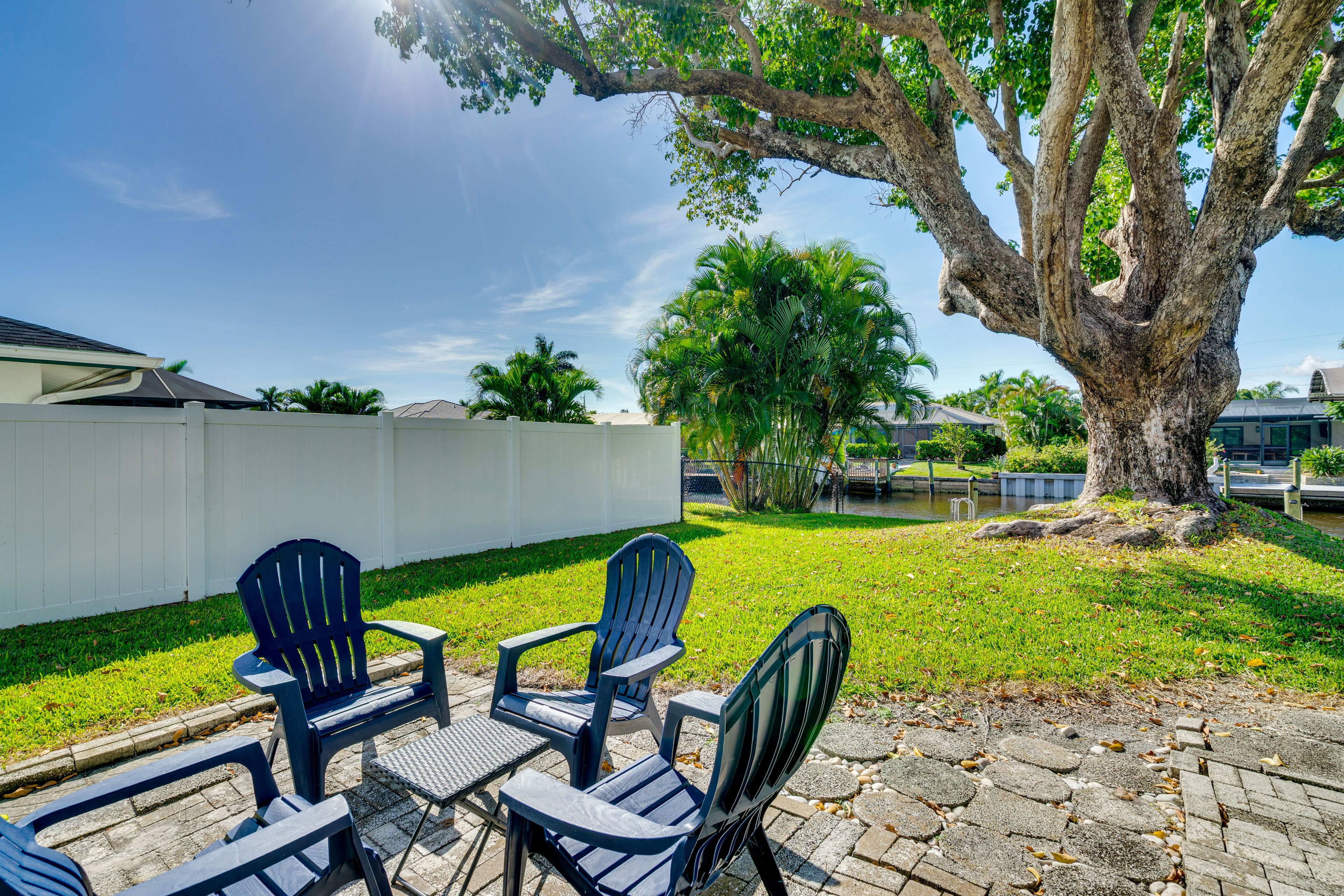 Private Patio | Waterfront Yard