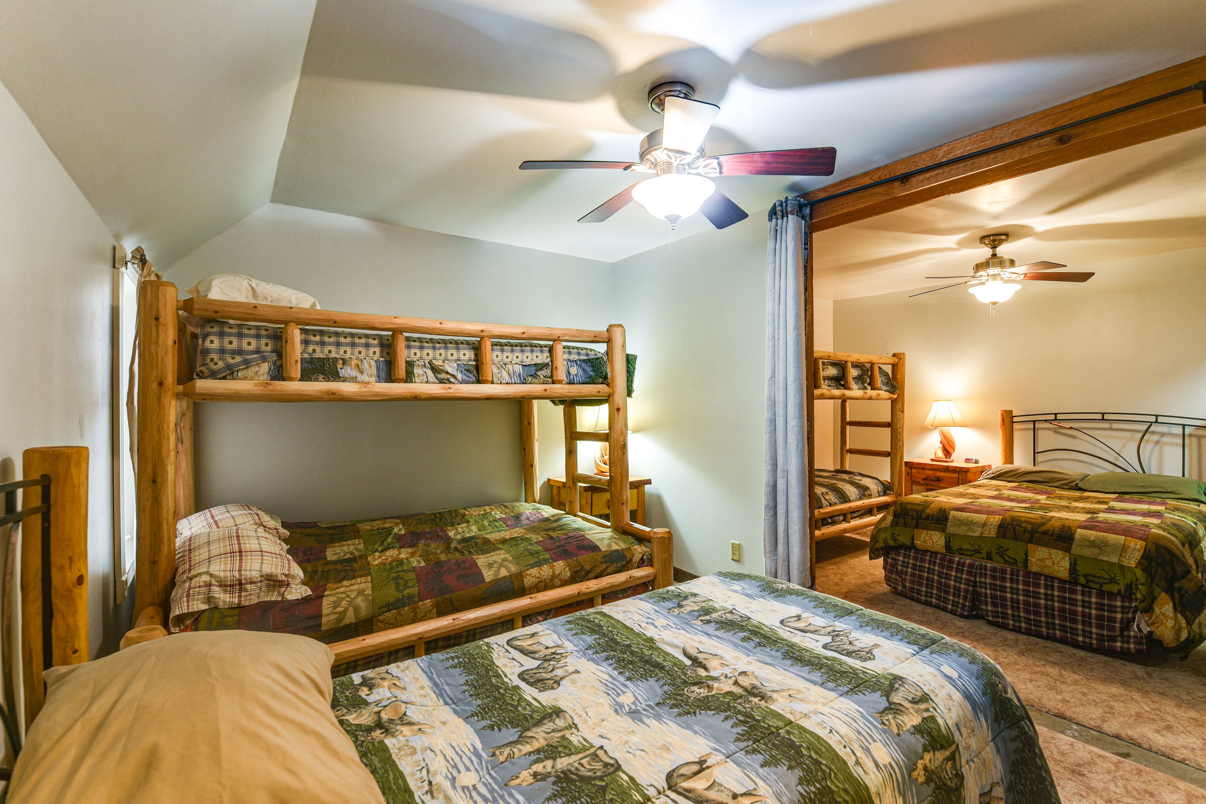 Bedroom 1 | Twin Bed | Twin/Full Bunk Bed | 1st Floor