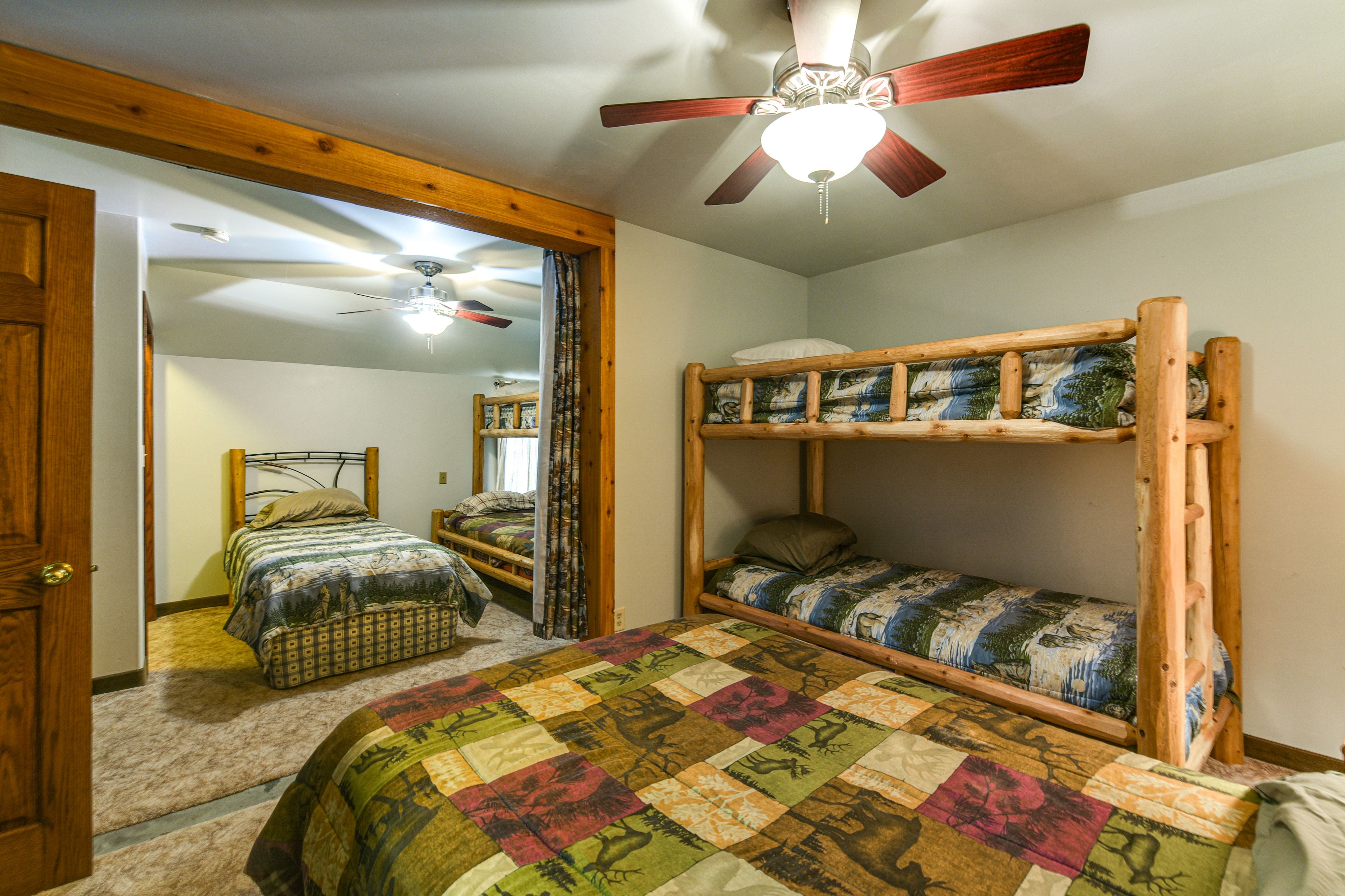 Bedroom 1 | Full Bed | Twin Bunk Bed | 1st Floor