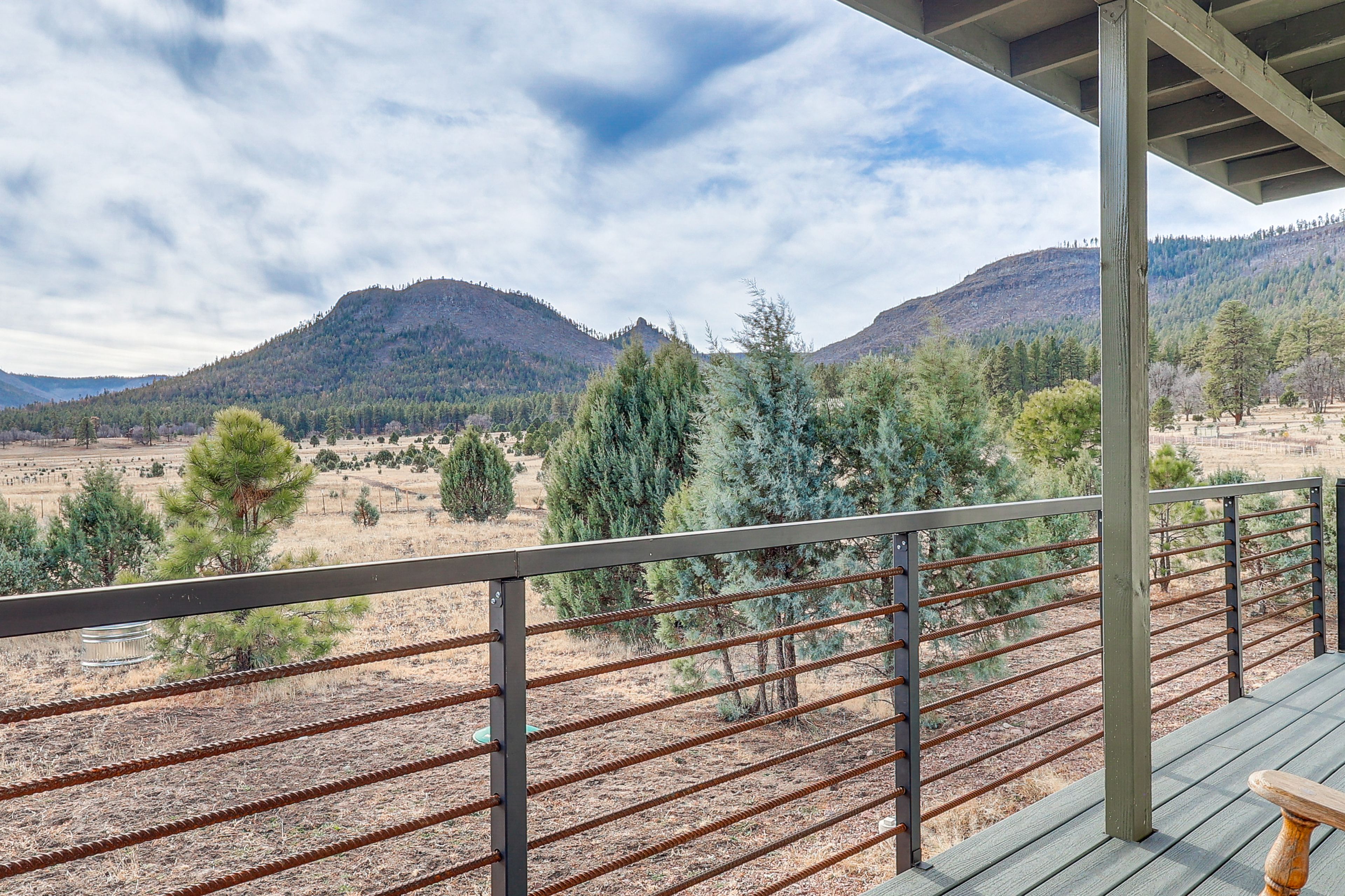 Deck | Rocking Chairs | Mountain Views